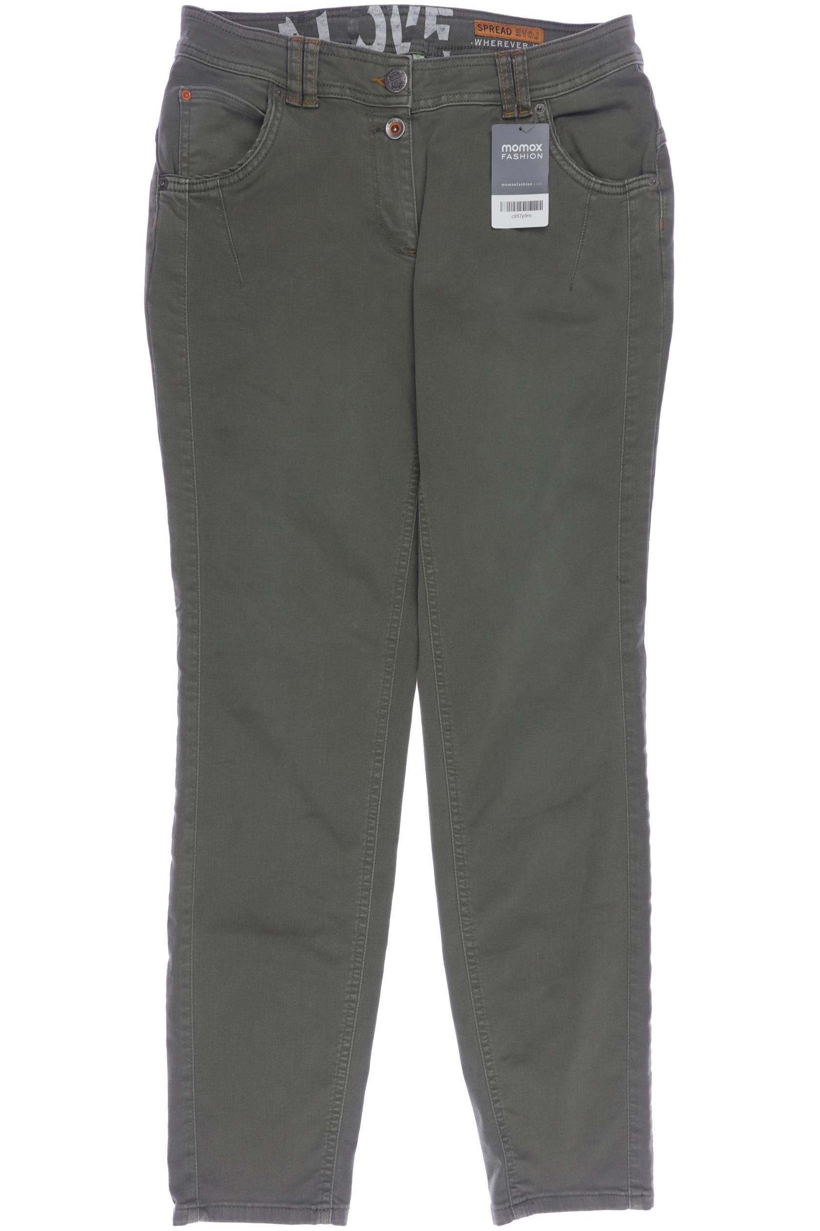 

Cecil Damen Jeans, grün, Gr. 30