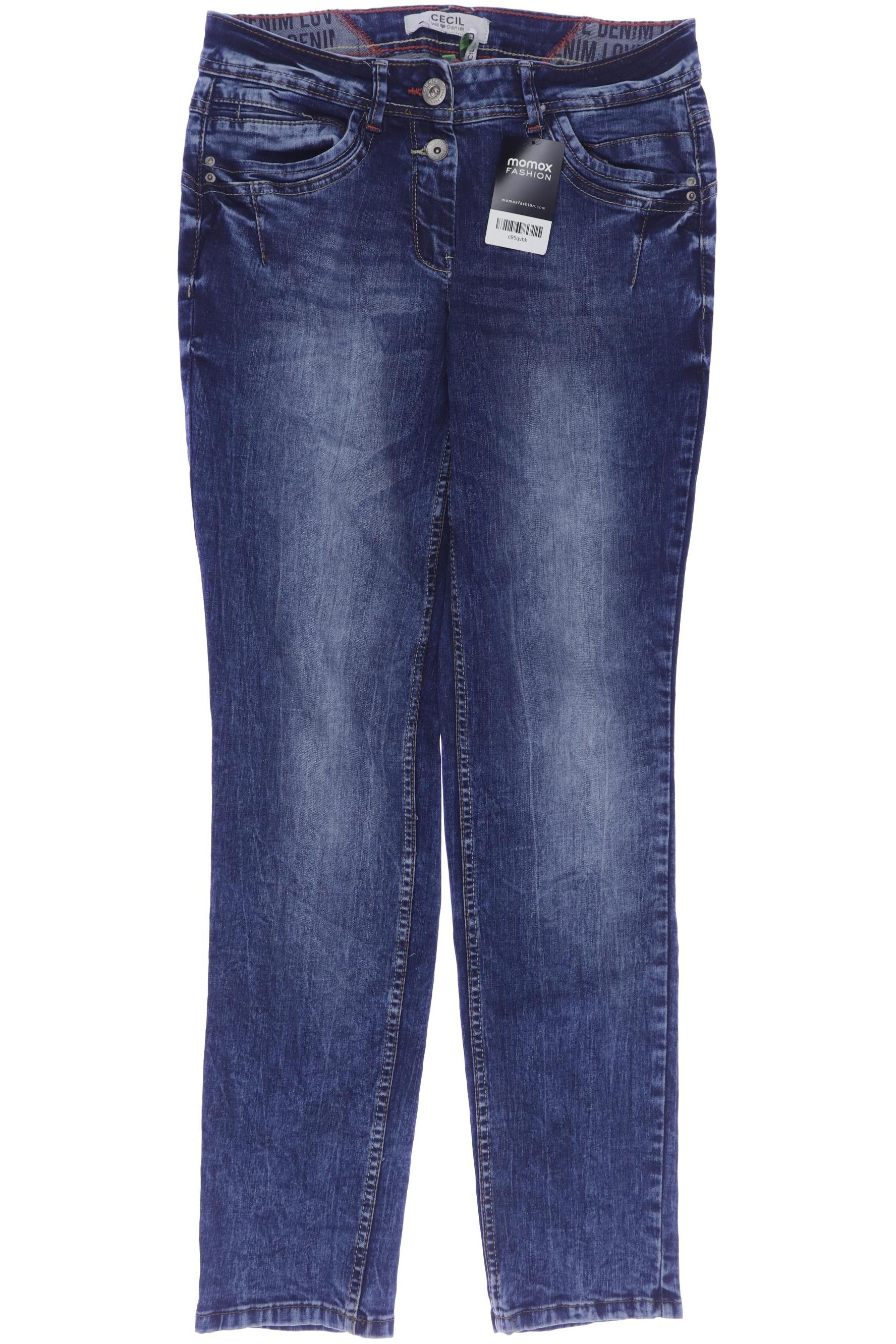

Cecil Damen Jeans, marineblau, Gr. 28