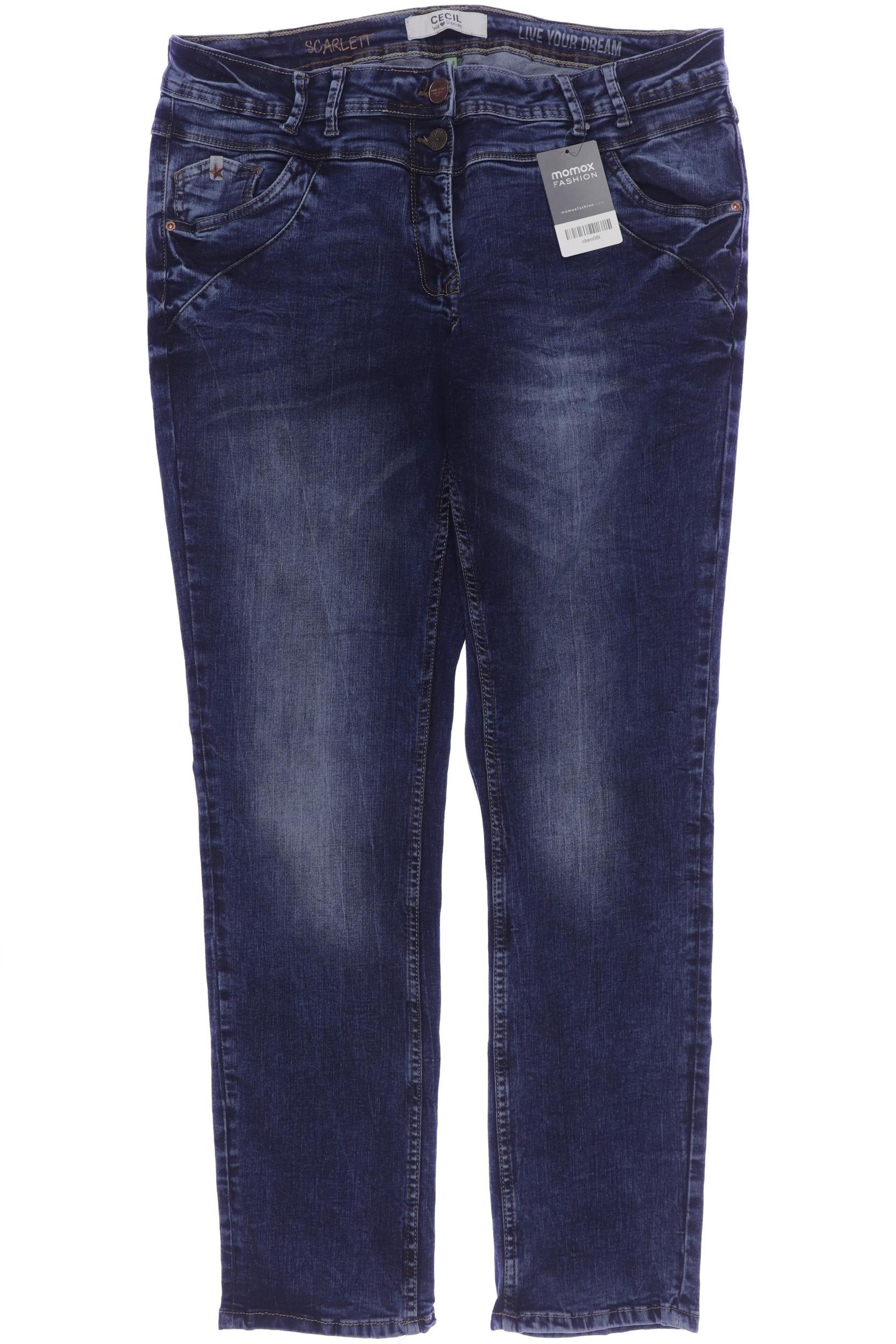 

Cecil Damen Jeans, marineblau, Gr. 34