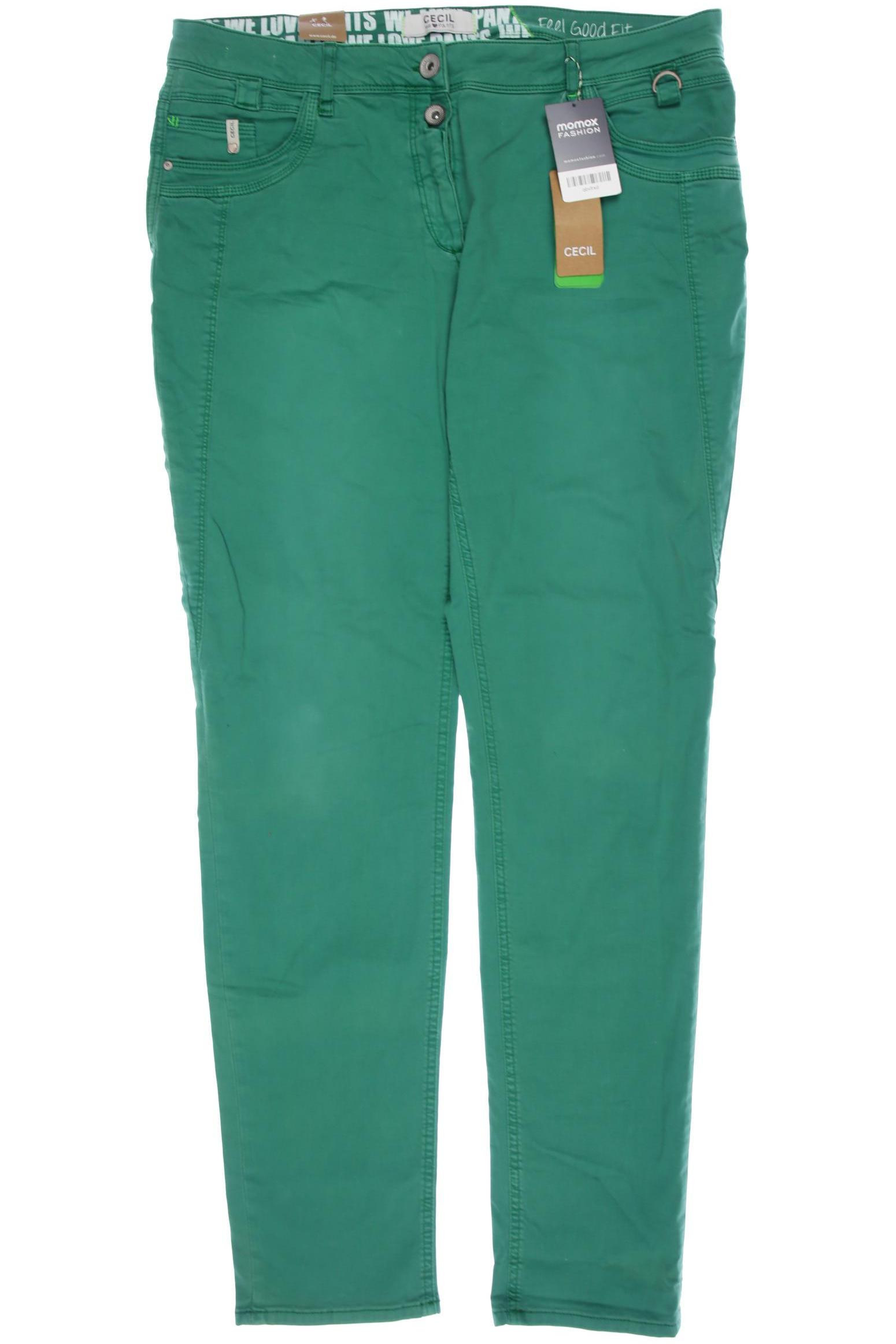 

Cecil Damen Jeans, grün, Gr. 36