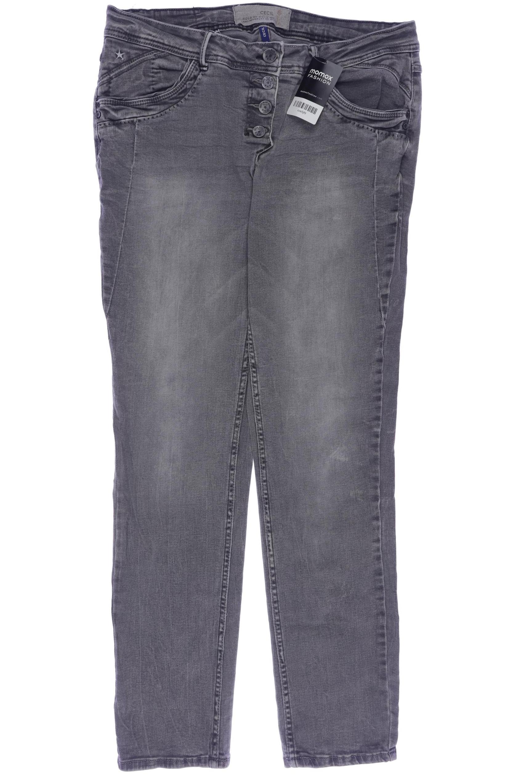 

Cecil Damen Jeans, grau, Gr. 32