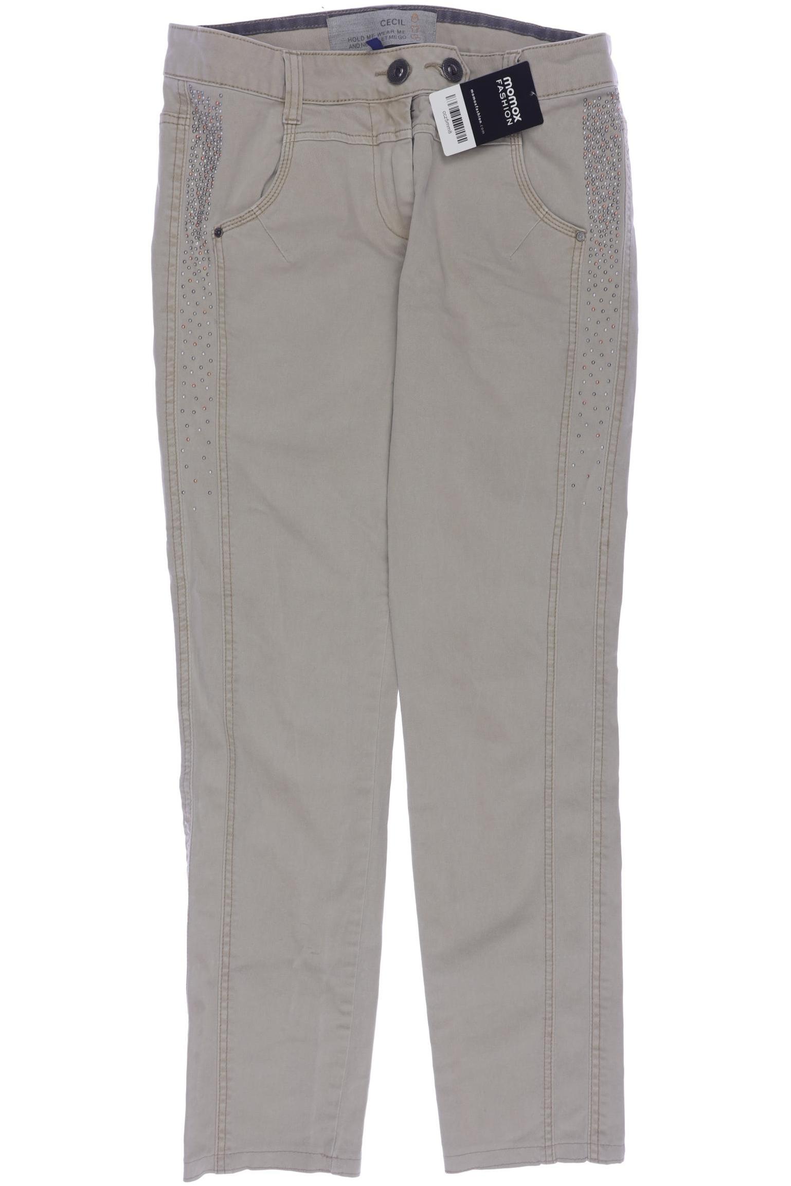 

Cecil Damen Jeans, beige, Gr. 28