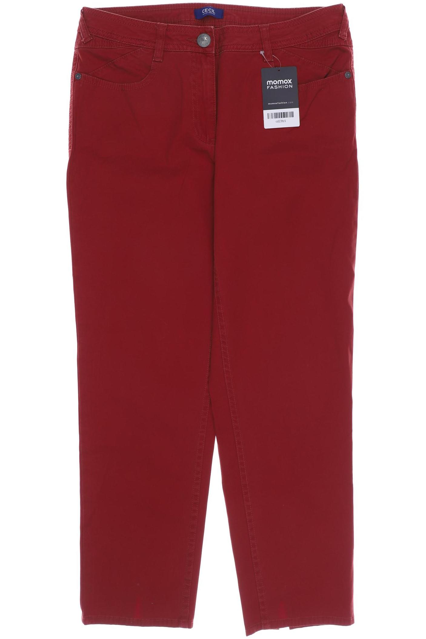 

CECIL Damen Jeans, rot