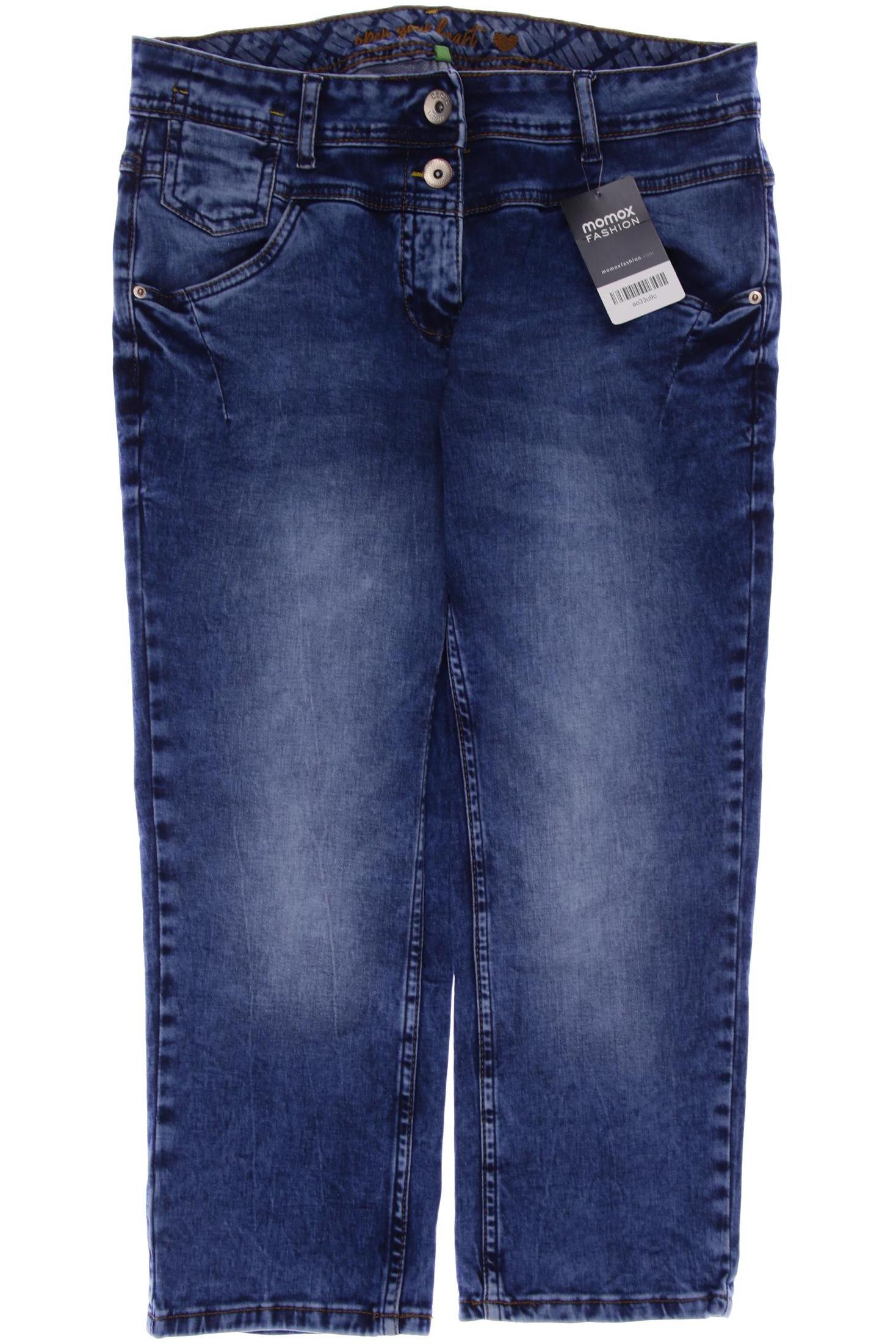 

CECIL Damen Jeans, blau