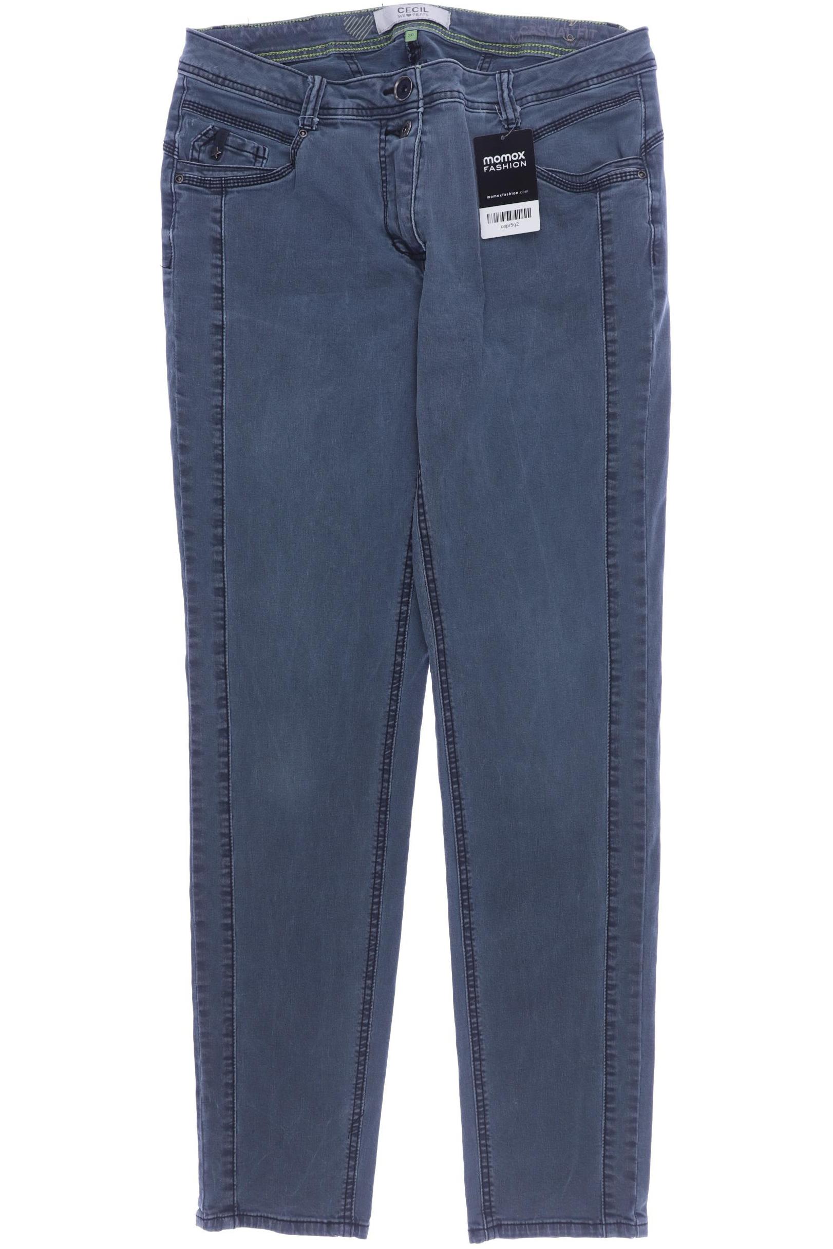 

Cecil Damen Jeans, türkis, Gr. 30