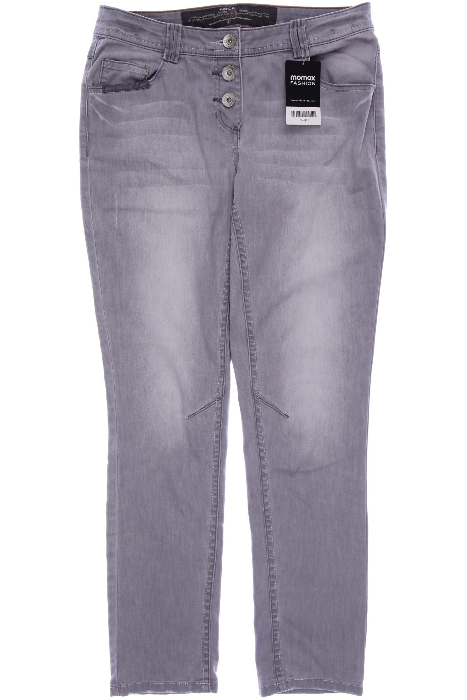 

Cecil Damen Jeans, grau, Gr. 27