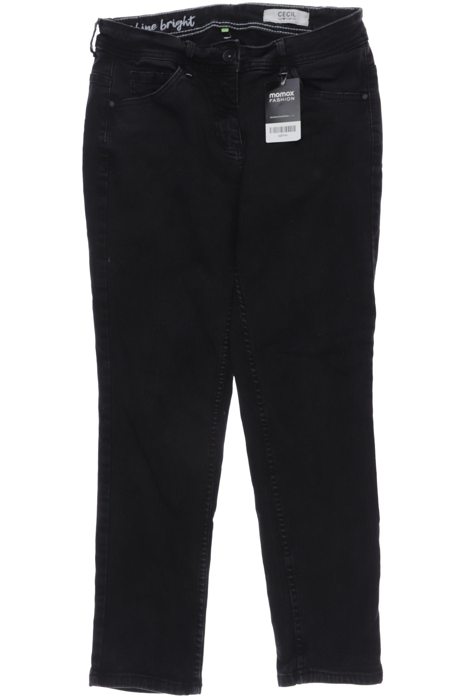 

Cecil Damen Jeans, schwarz, Gr. 30