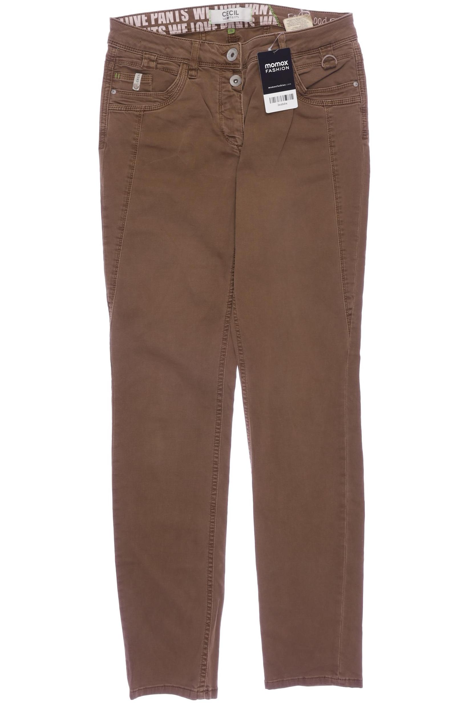 

Cecil Damen Jeans, braun, Gr. 28