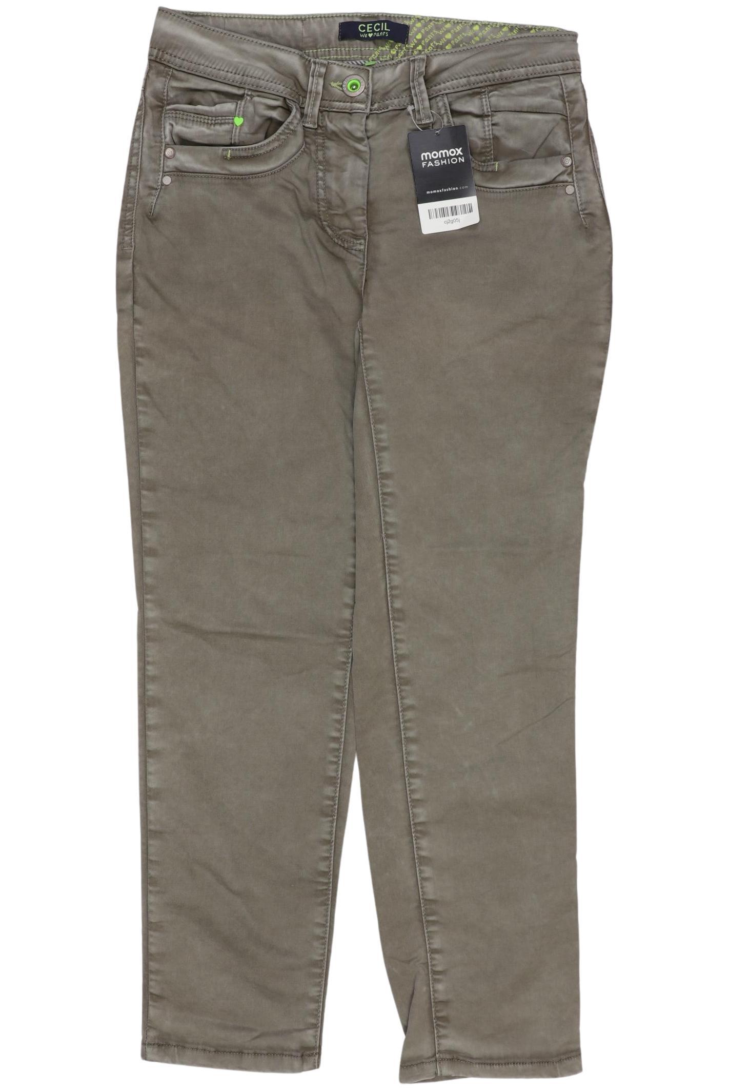 

Cecil Damen Jeans, grün, Gr. 26