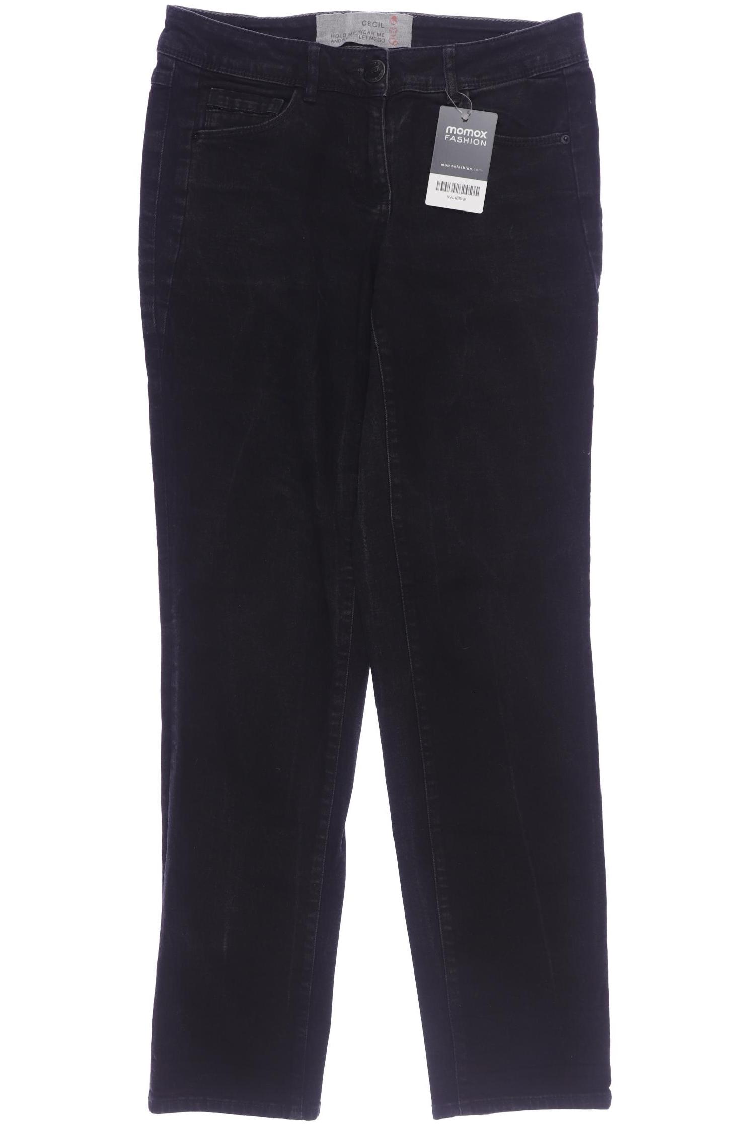

Cecil Damen Jeans, schwarz, Gr. 28