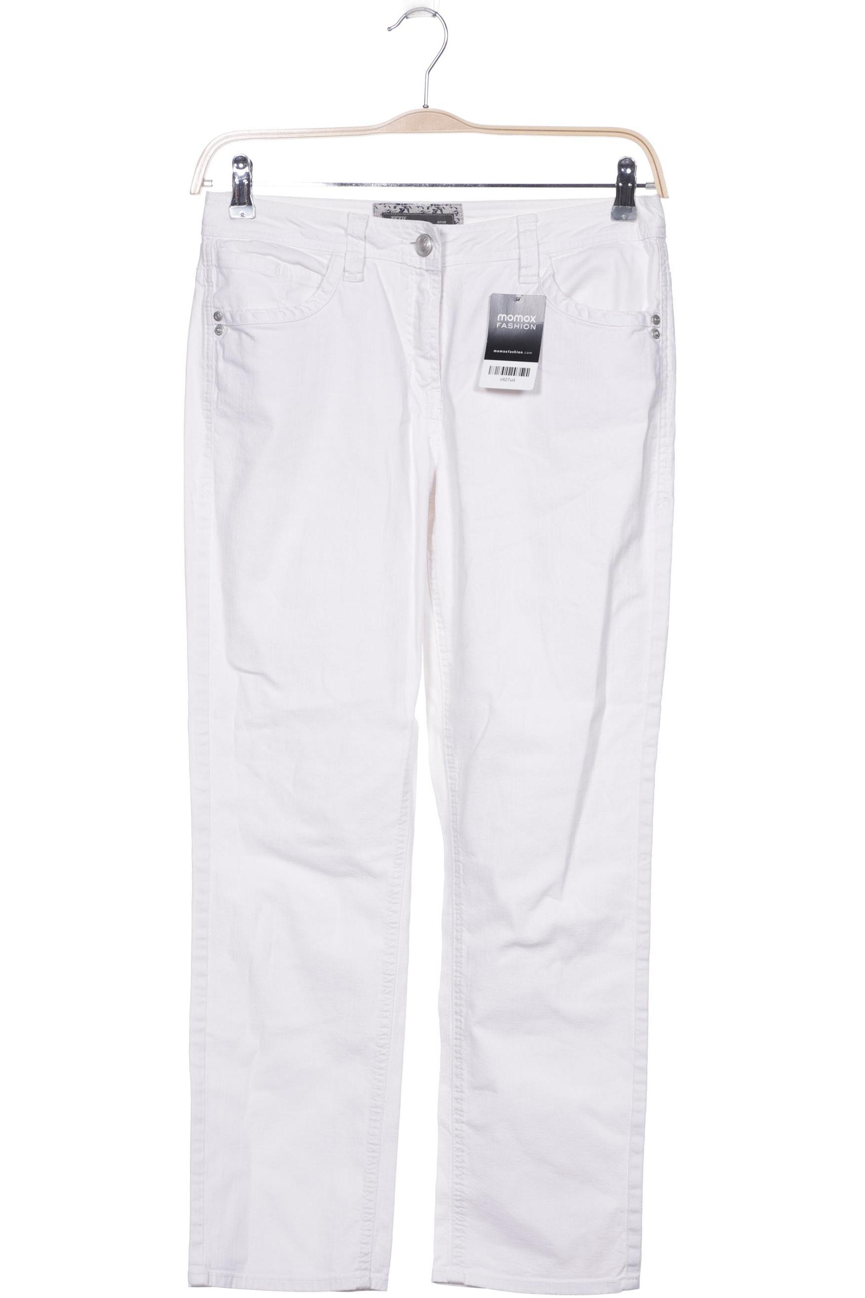 

CECIL Damen Jeans, weiß