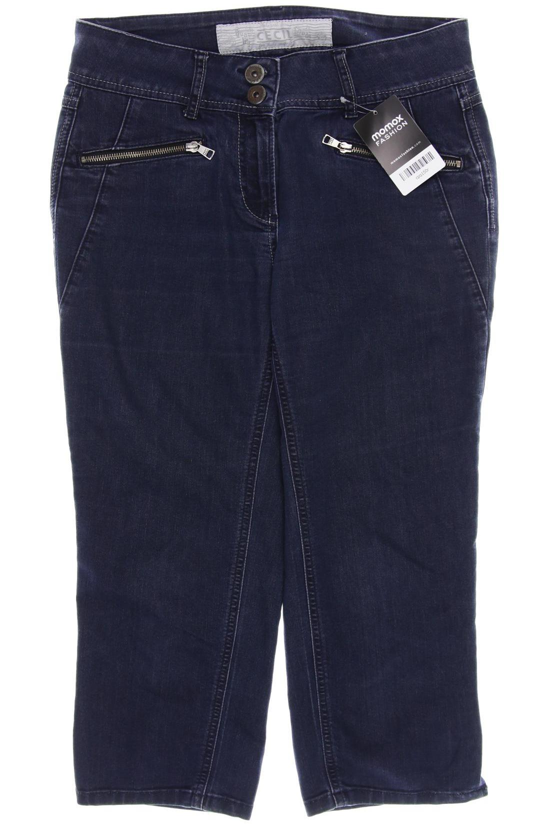 

CECIL Damen Jeans, marineblau