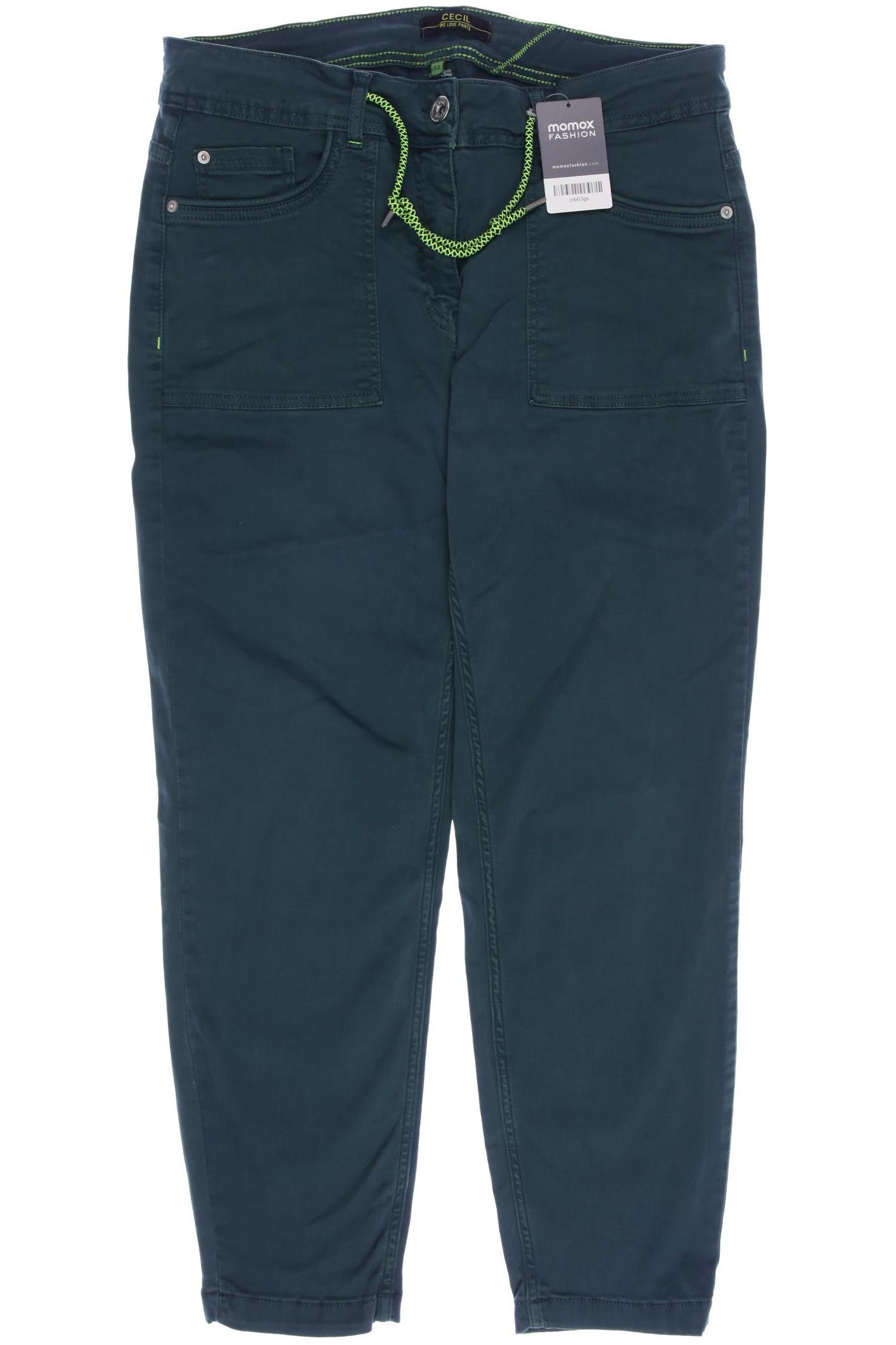 

CECIL Damen Jeans, grün