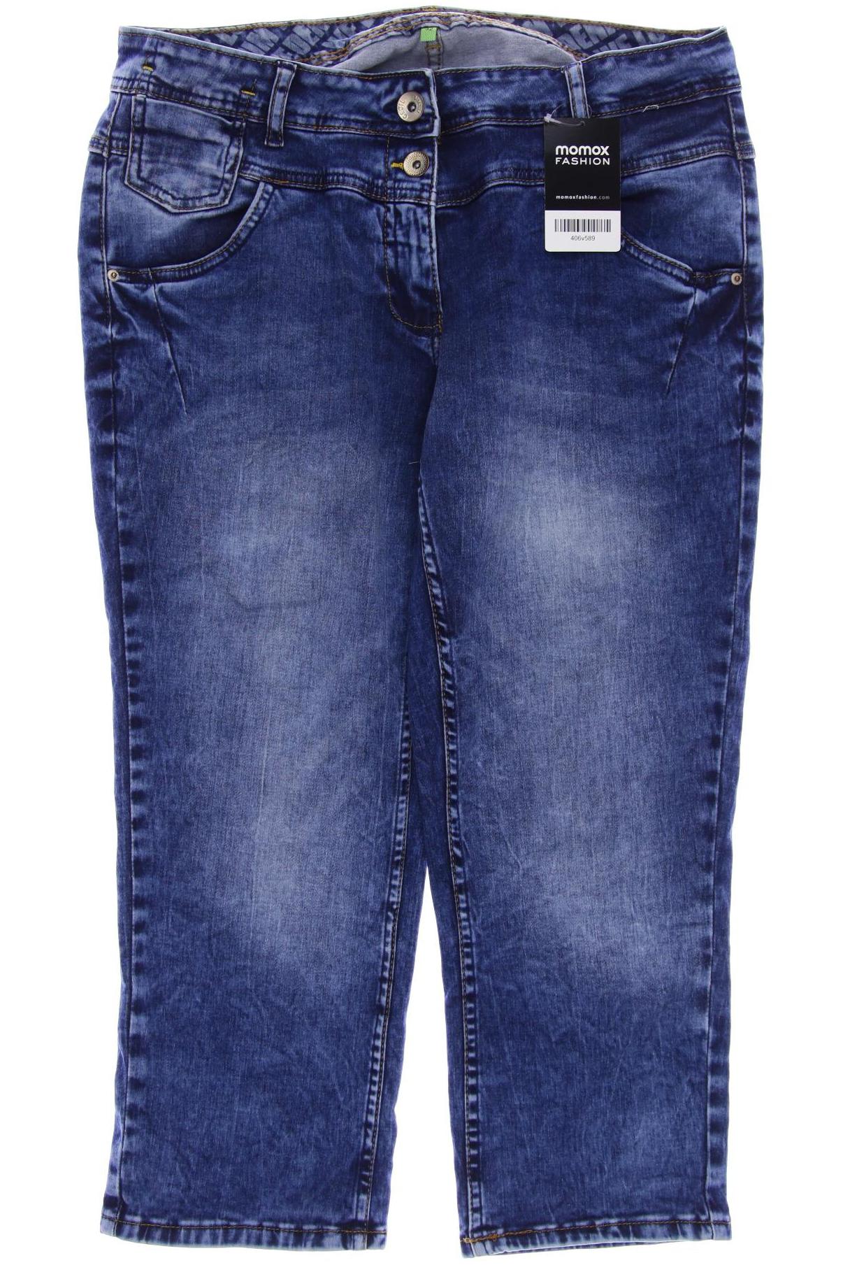 

CECIL Damen Jeans, blau
