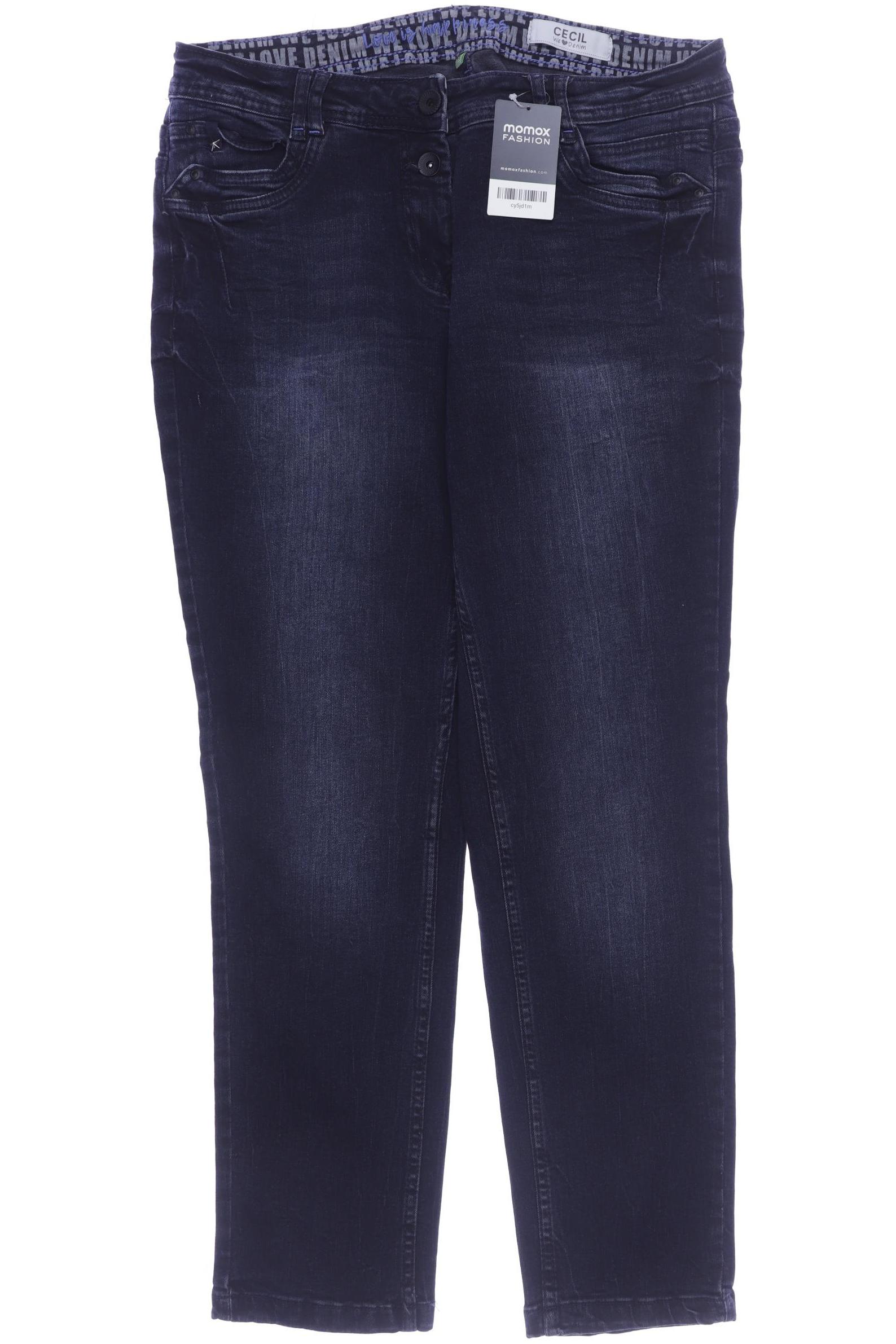 

CECIL Damen Jeans, marineblau