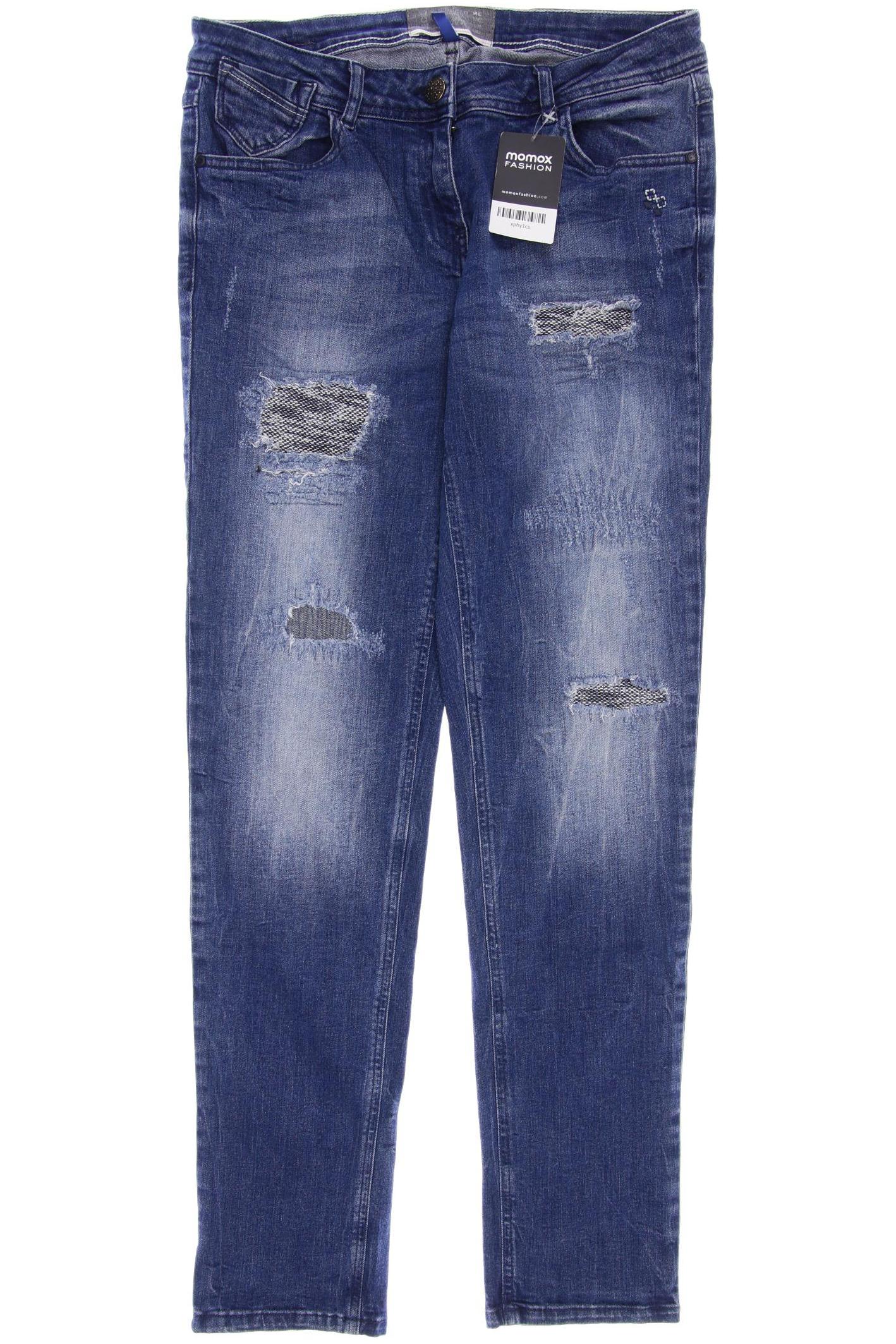 

CECIL Damen Jeans, blau