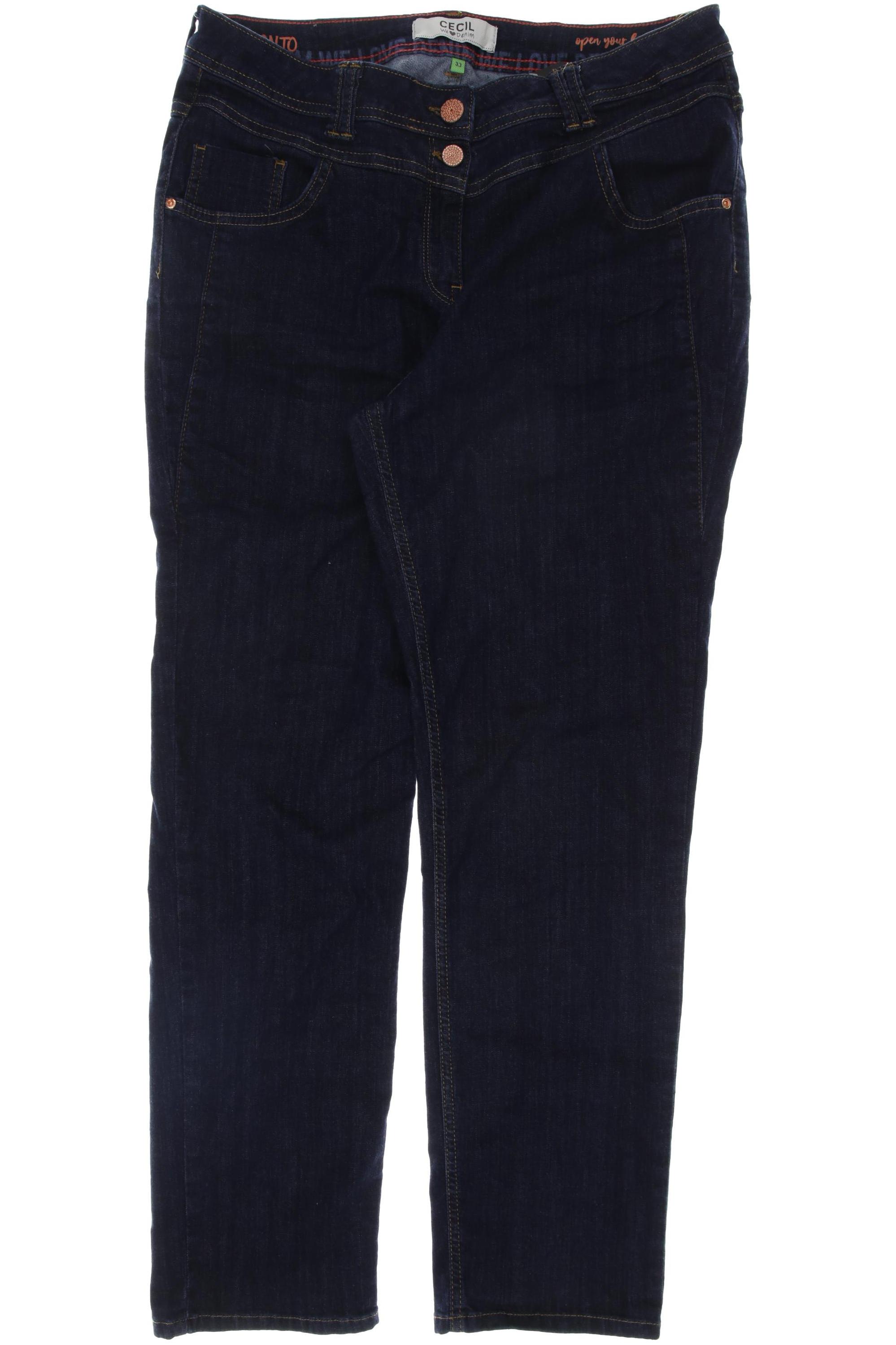 

Cecil Damen Jeans, blau, Gr. 33