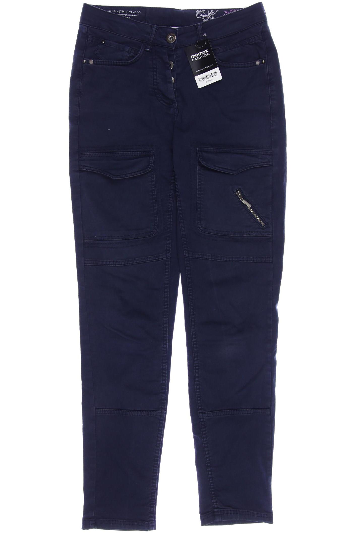 

CECIL Damen Jeans, marineblau