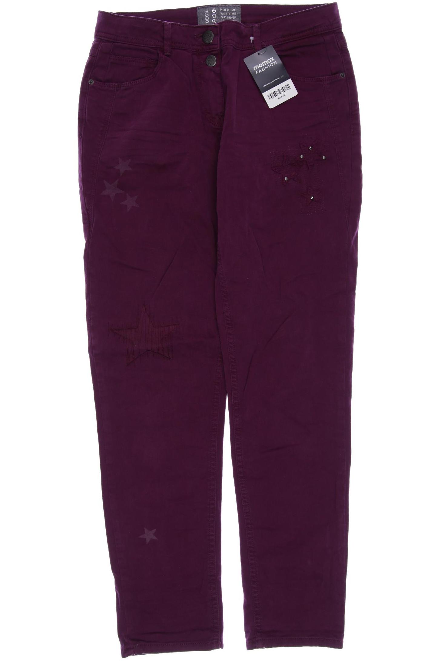 

CECIL Damen Jeans, pink