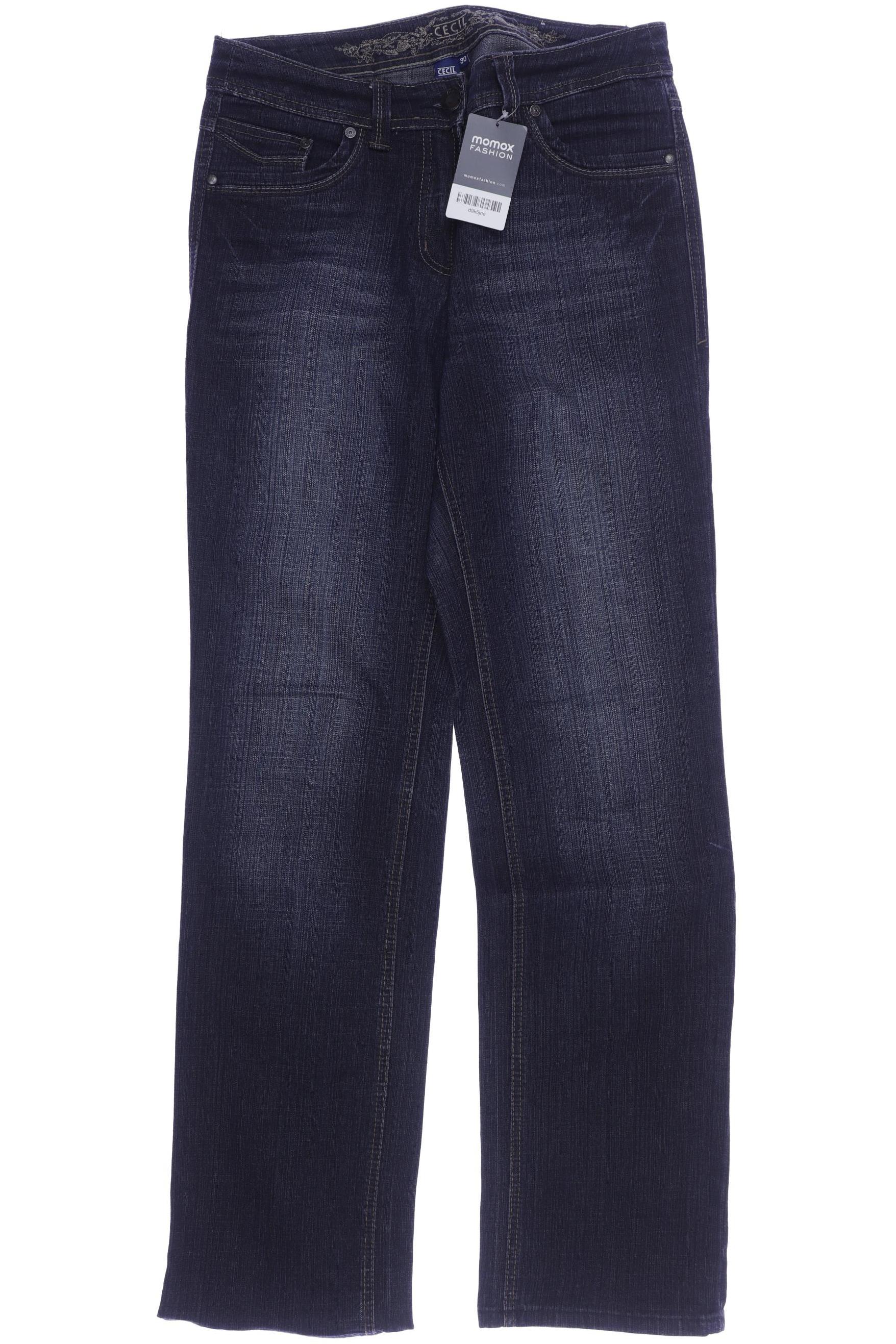 

Cecil Damen Jeans, marineblau, Gr. 40