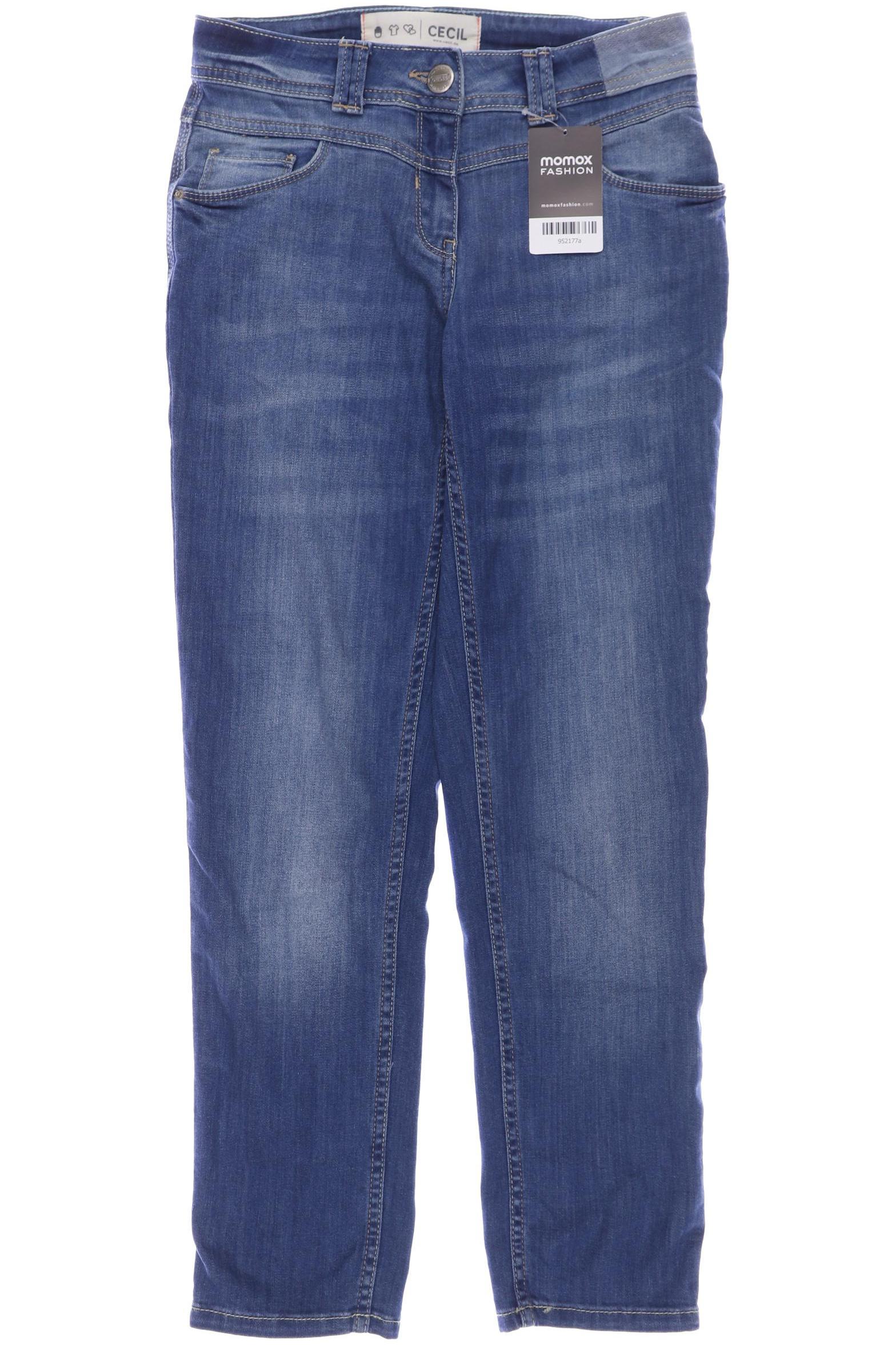 

CECIL Damen Jeans, blau