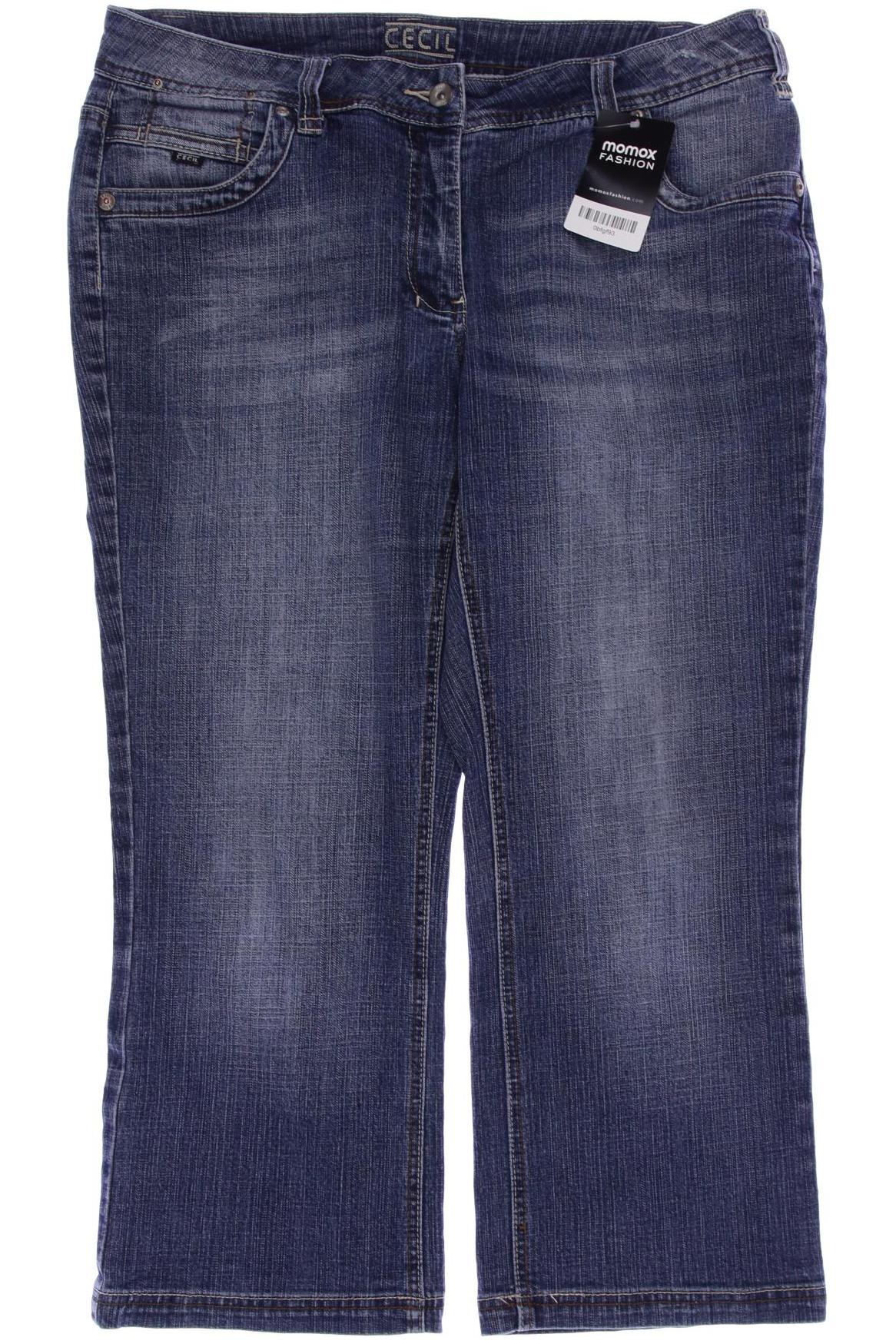 

CECIL Damen Jeans, blau