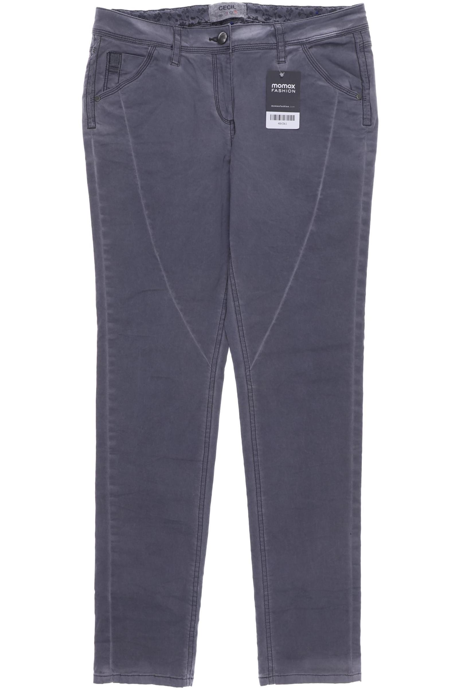 

CECIL Damen Jeans, grau