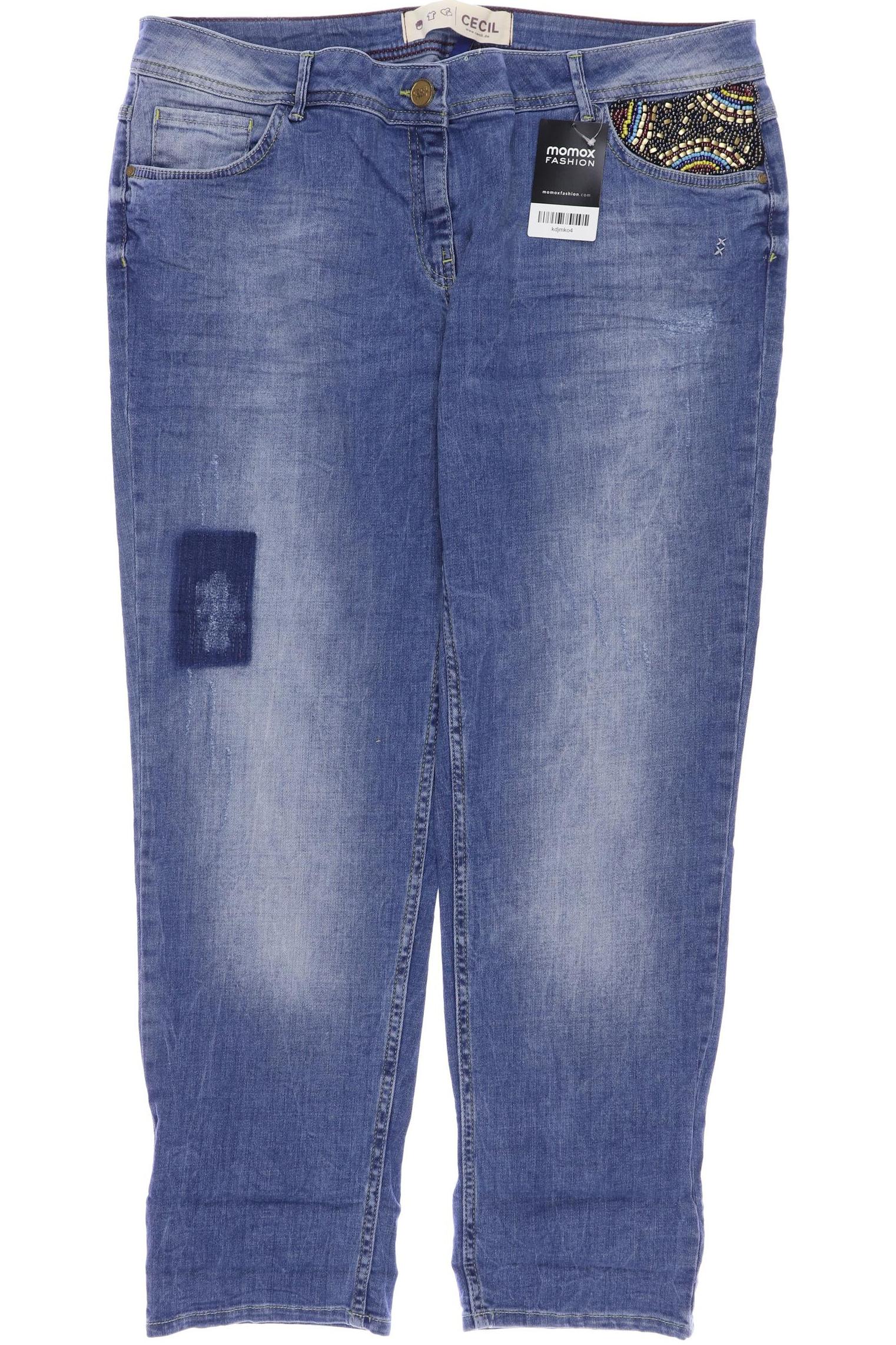 

CECIL Damen Jeans, blau
