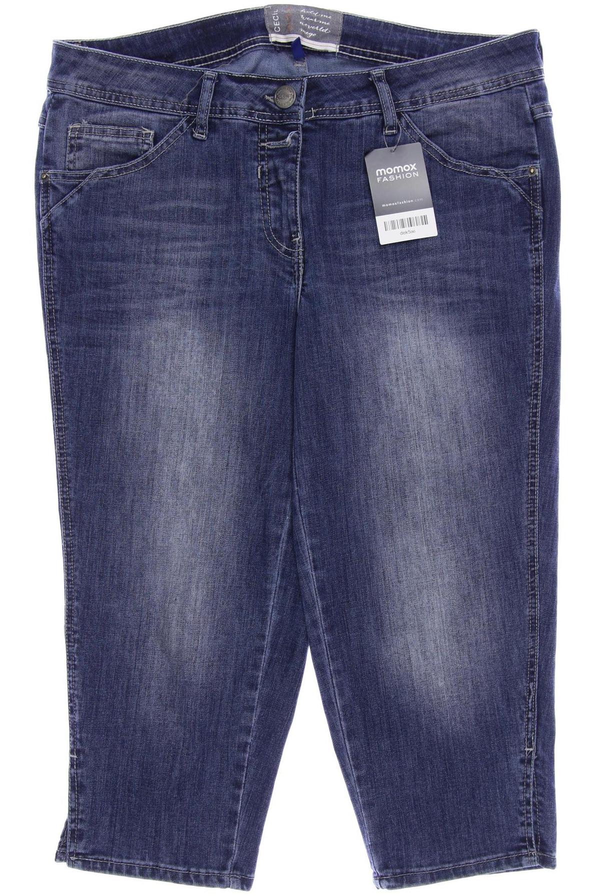 

CECIL Damen Jeans, blau