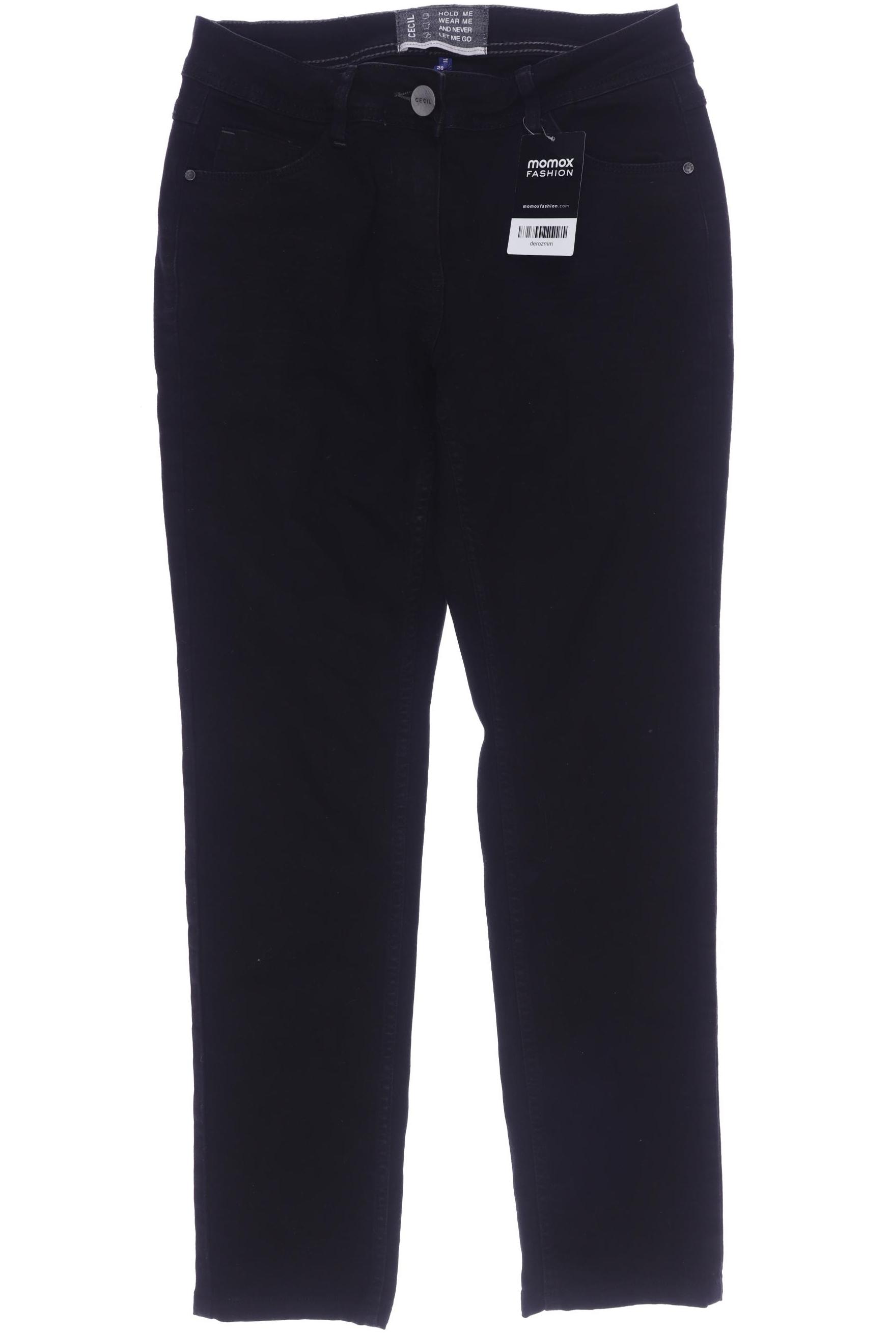 

Cecil Damen Jeans, schwarz, Gr. 28