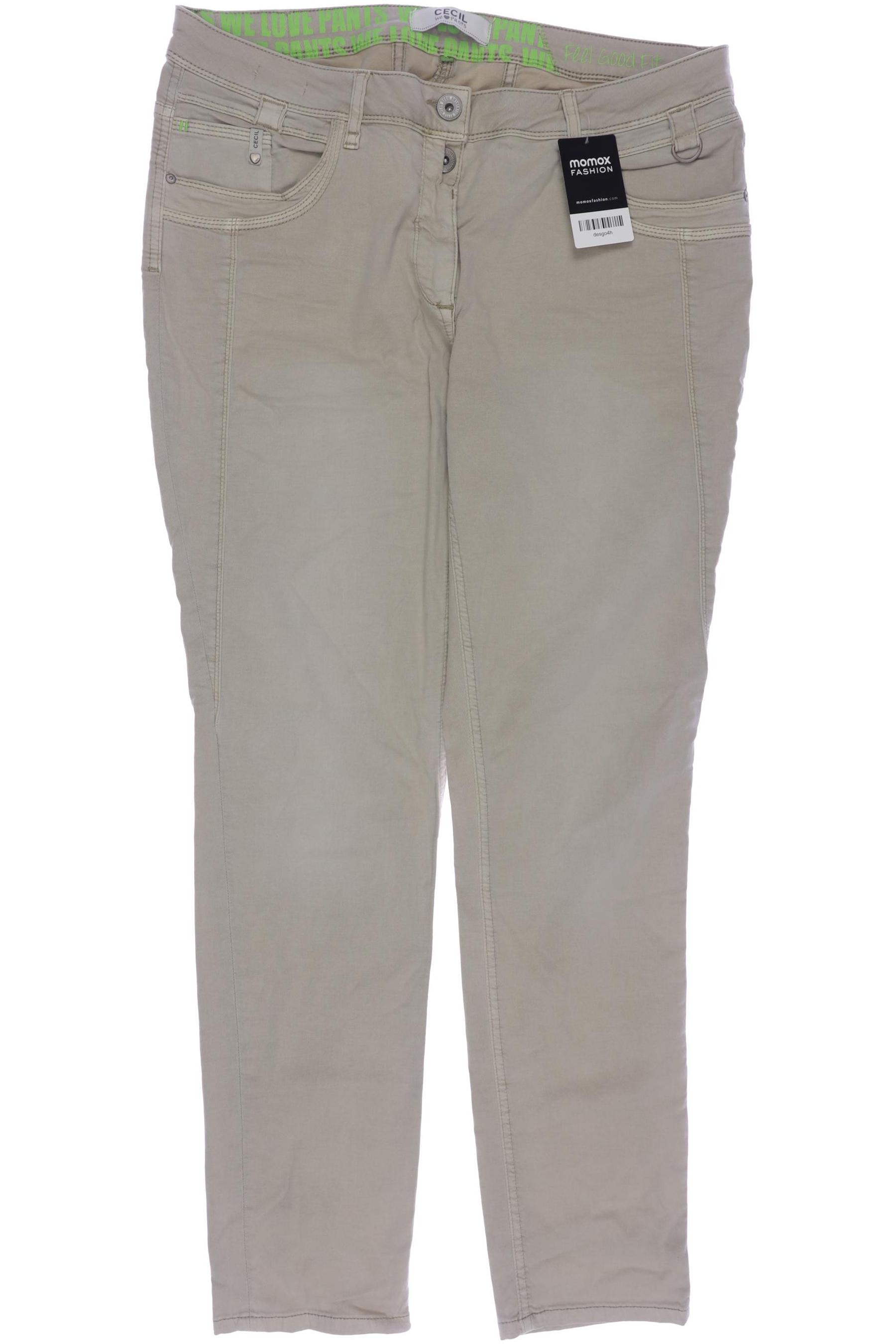 

Cecil Damen Jeans, beige, Gr. 34