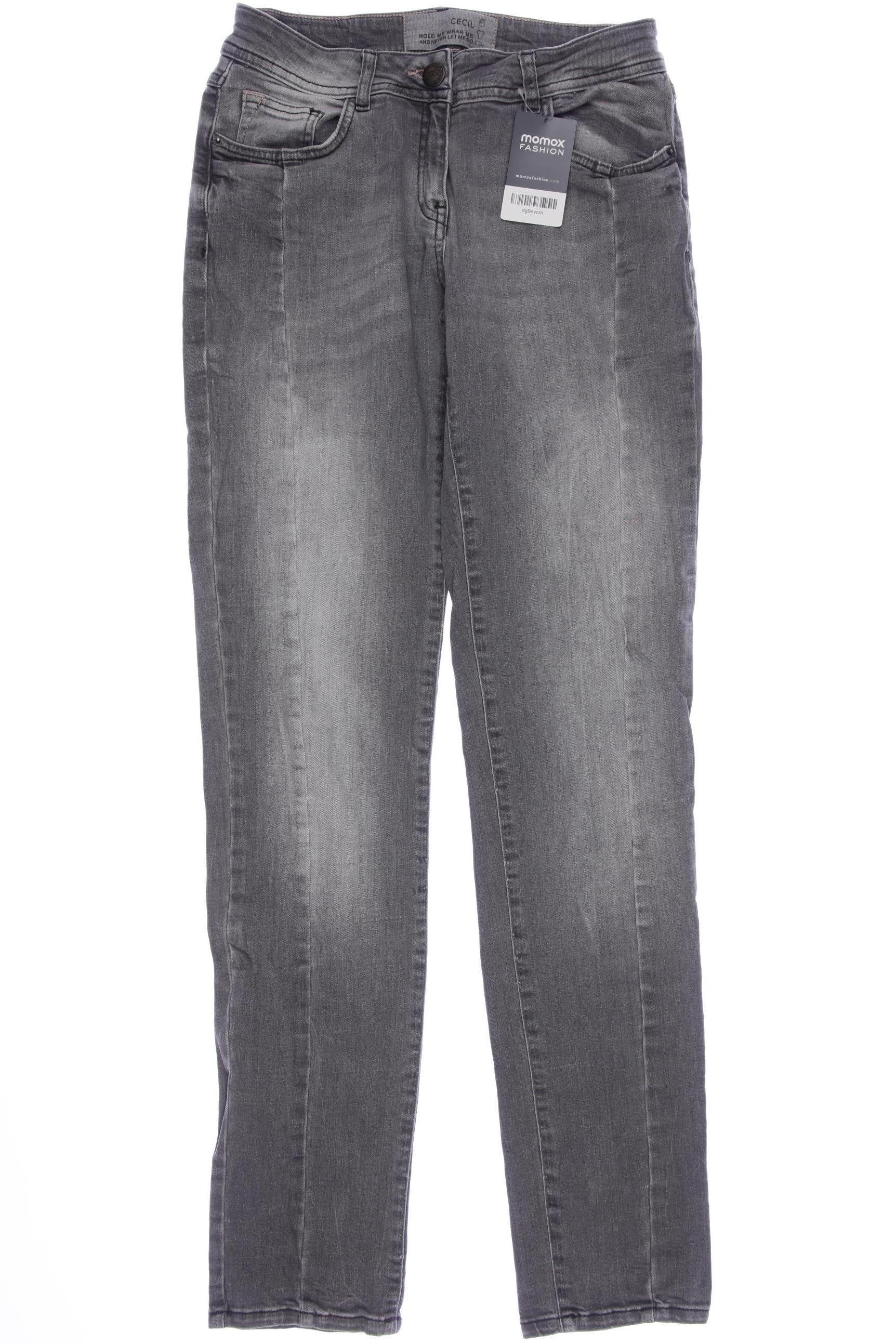 

Cecil Damen Jeans, grau, Gr. 28