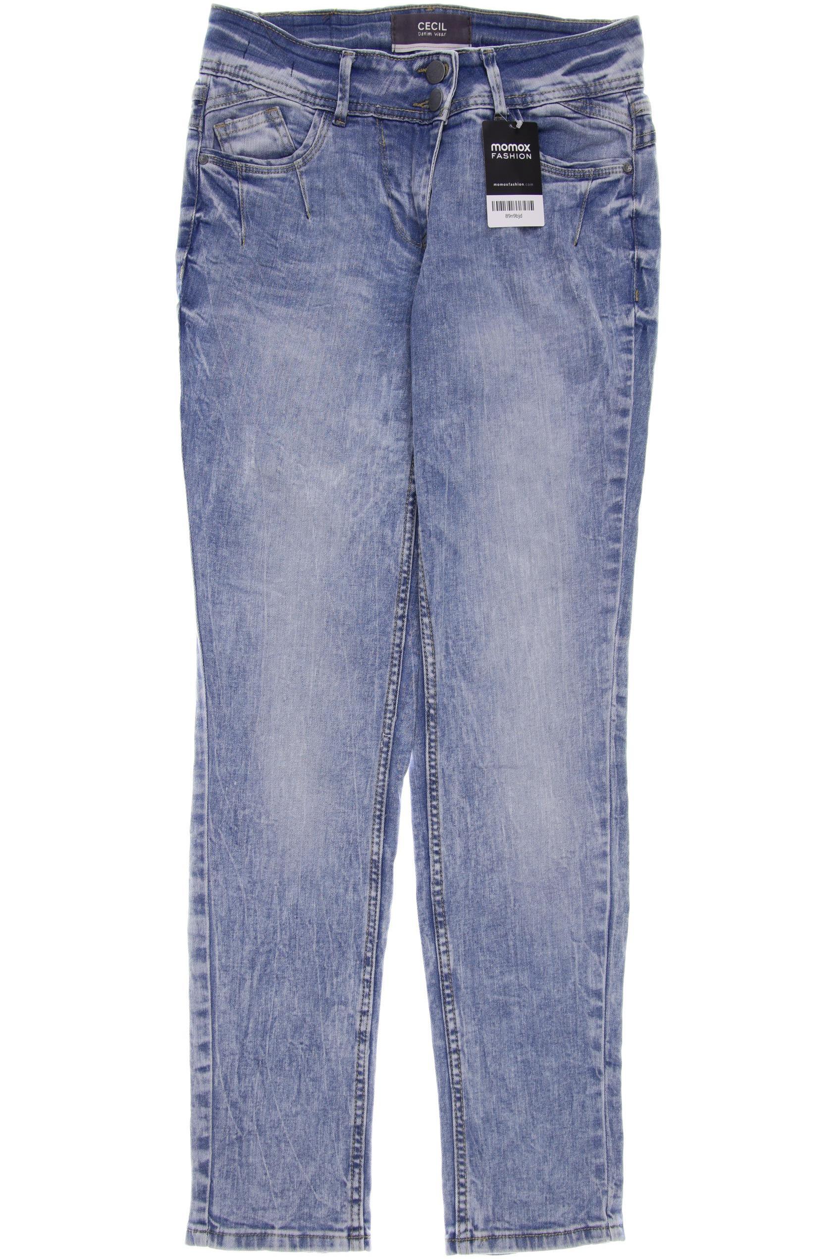 

CECIL Damen Jeans, blau