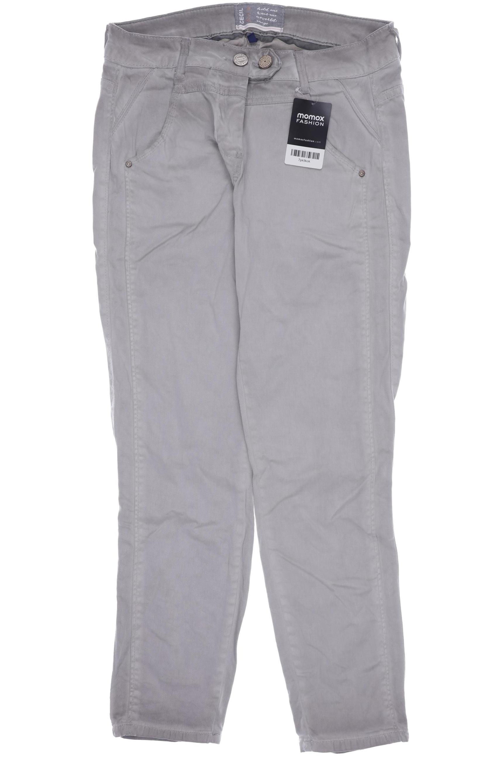 

CECIL Damen Jeans, grau
