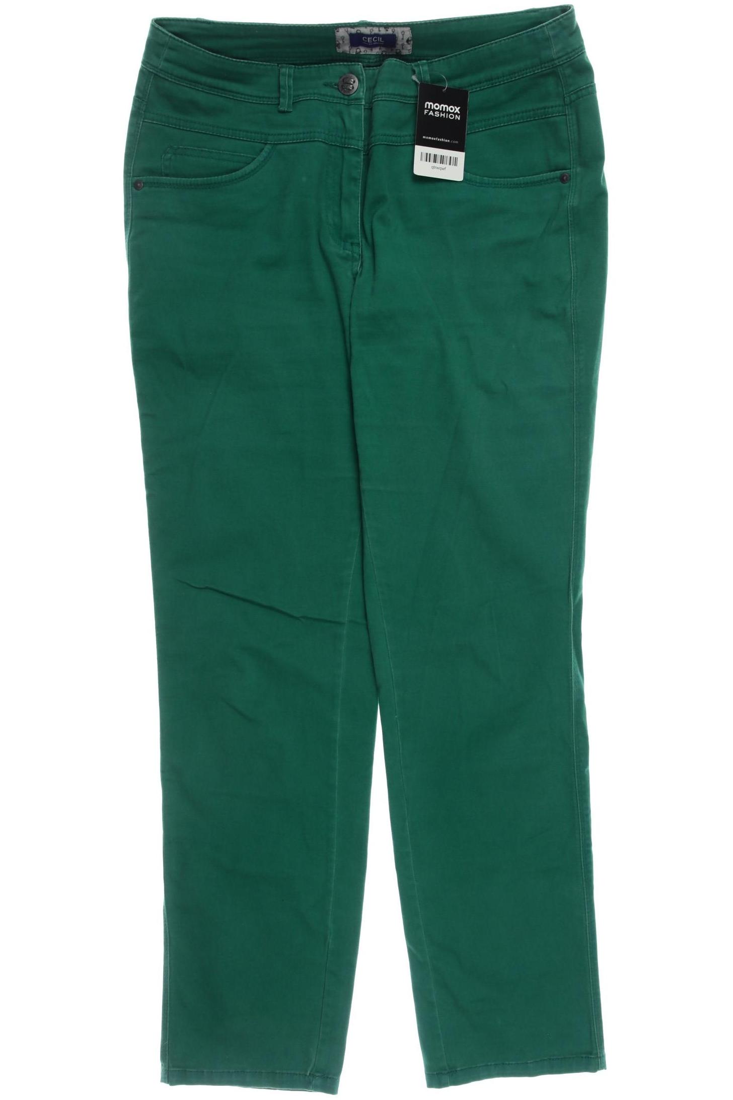 Thumbnail - Cecil Damen Jeans, grün, Gr. 31