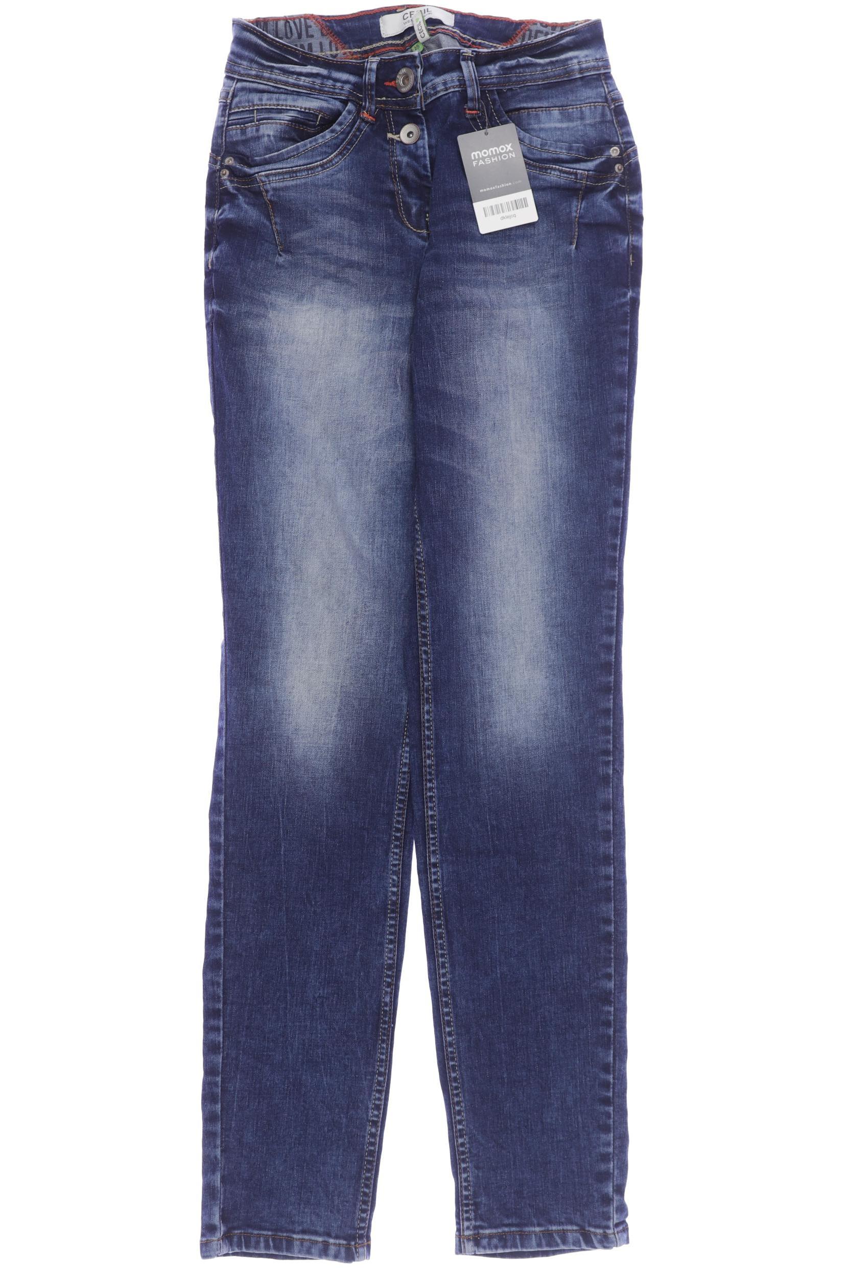 

Cecil Damen Jeans, marineblau, Gr. 25