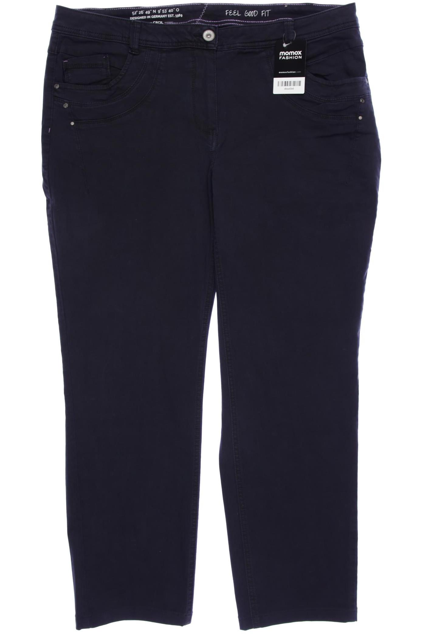 

CECIL Damen Jeans, schwarz