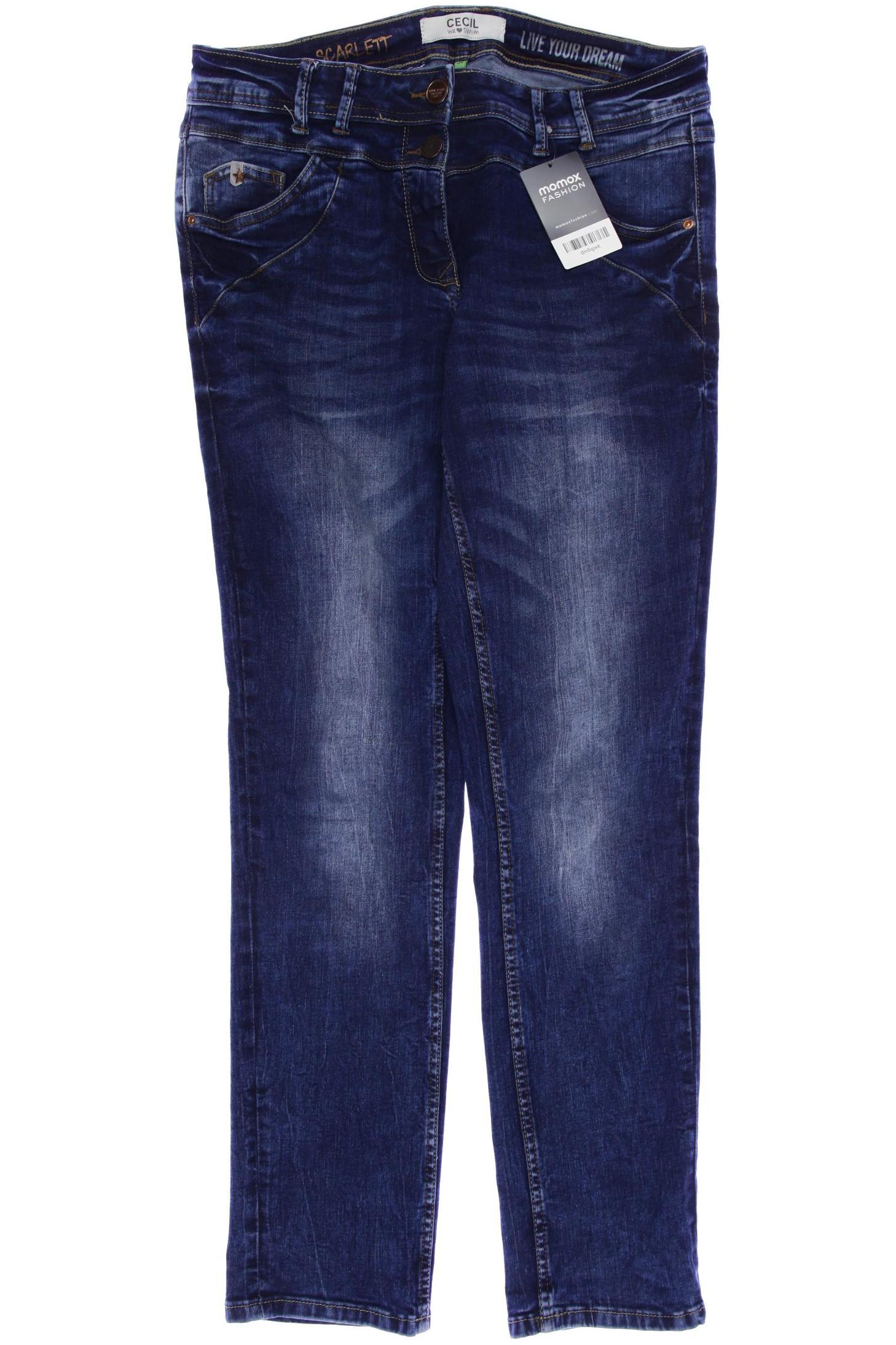 

Cecil Damen Jeans, marineblau, Gr. 30