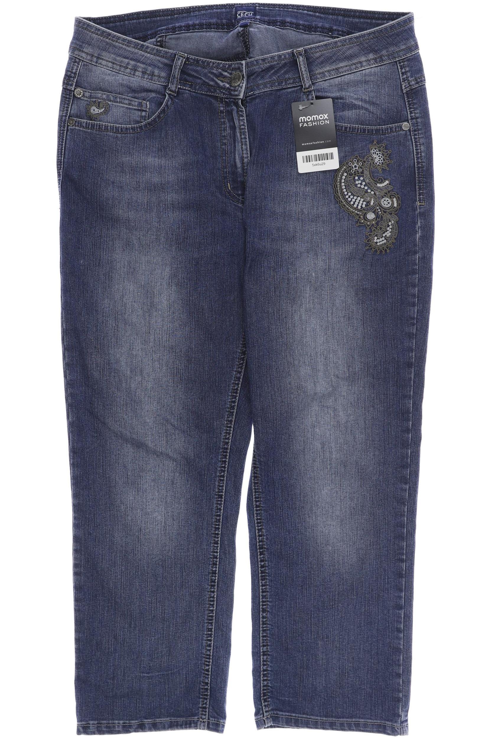 

CECIL Damen Jeans, marineblau