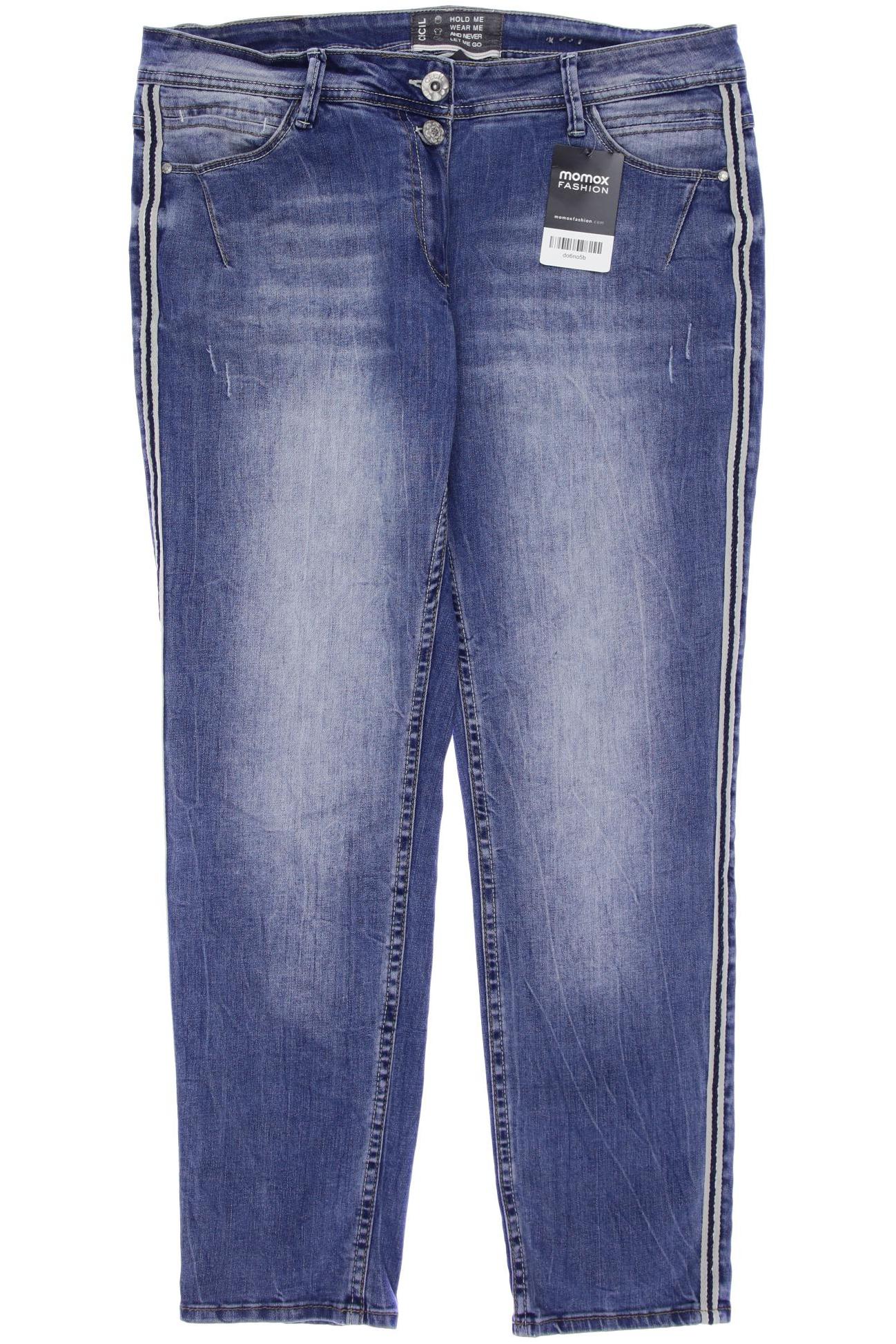 

CECIL Damen Jeans, blau