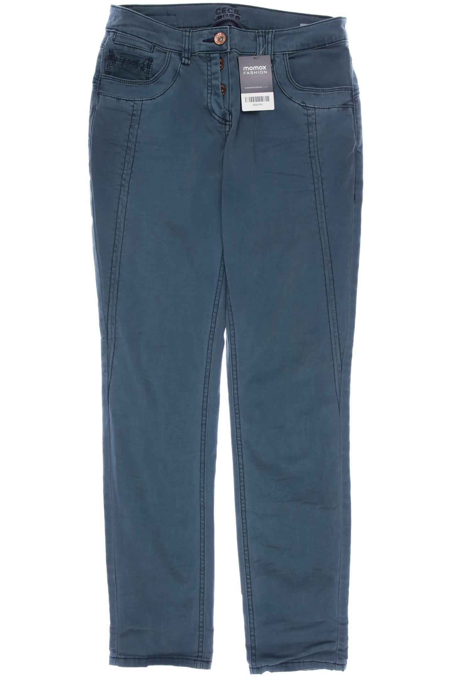 

CECIL Damen Jeans, türkis