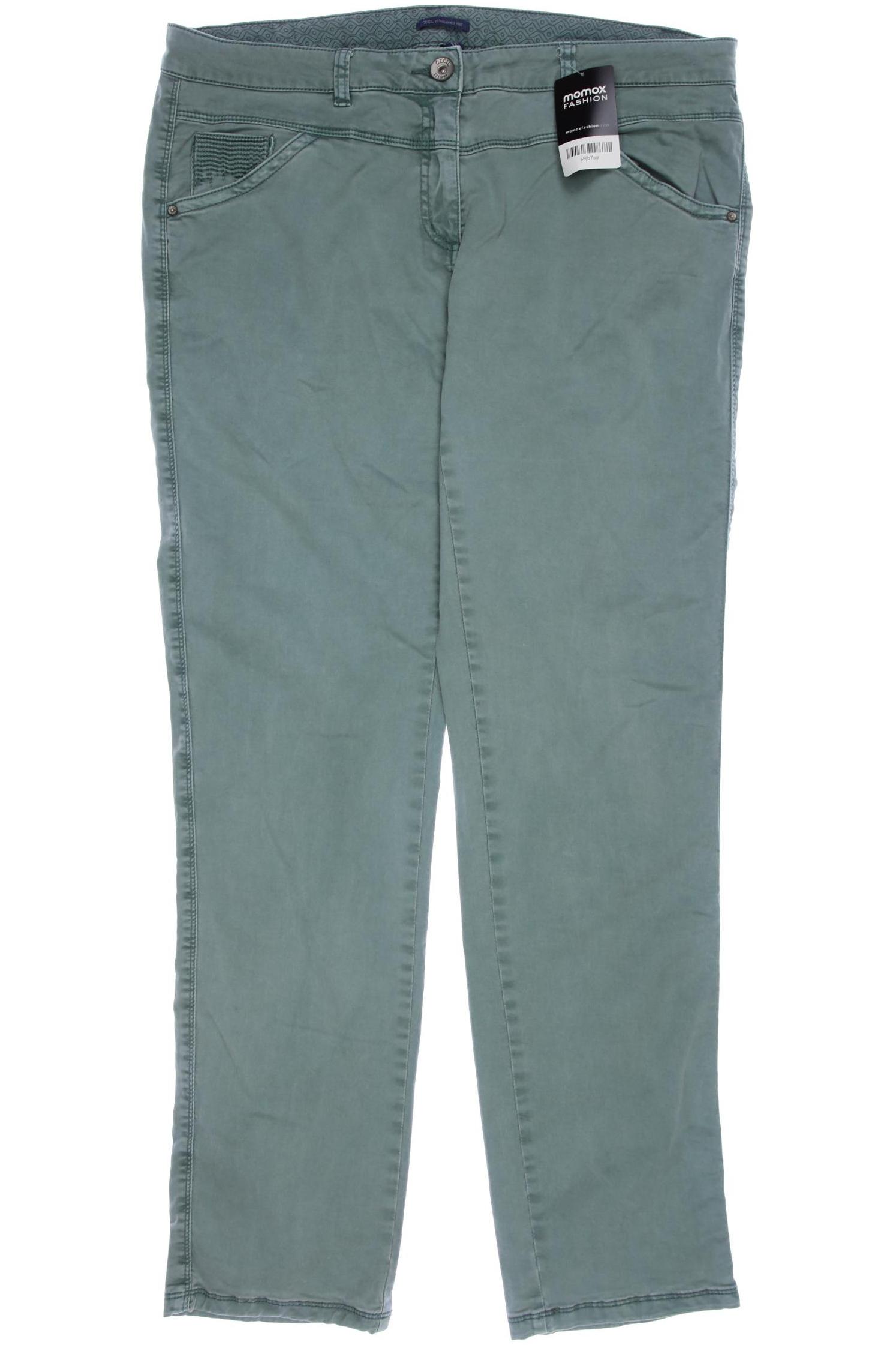 

Cecil Damen Jeans, grün, Gr. 34