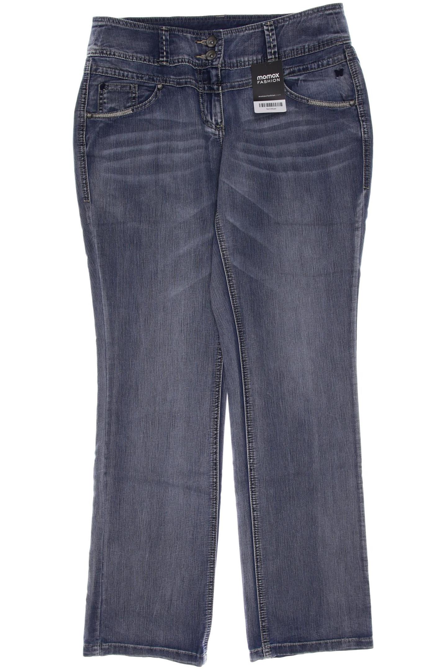 

CECIL Damen Jeans, blau