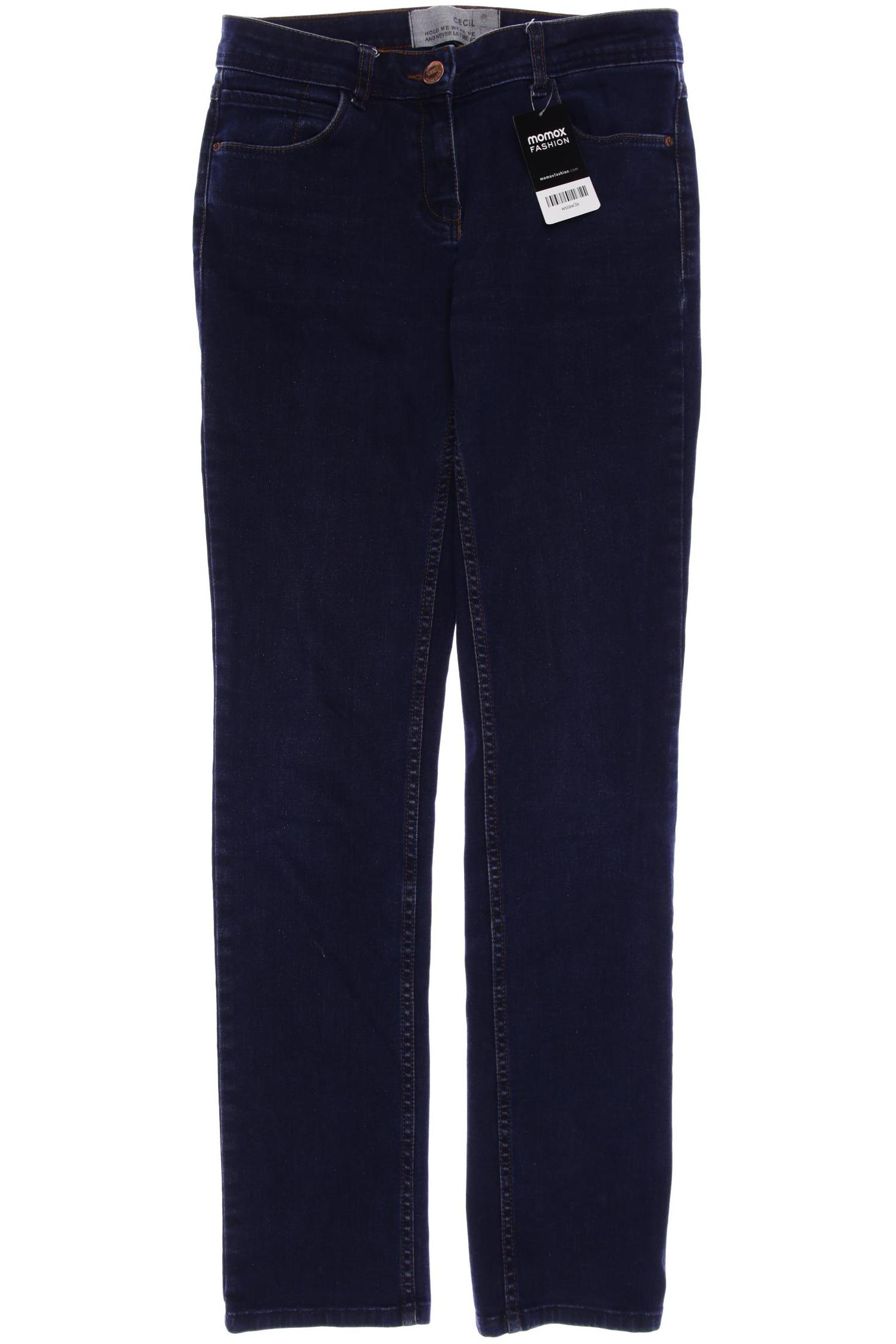 

CECIL Damen Jeans, marineblau