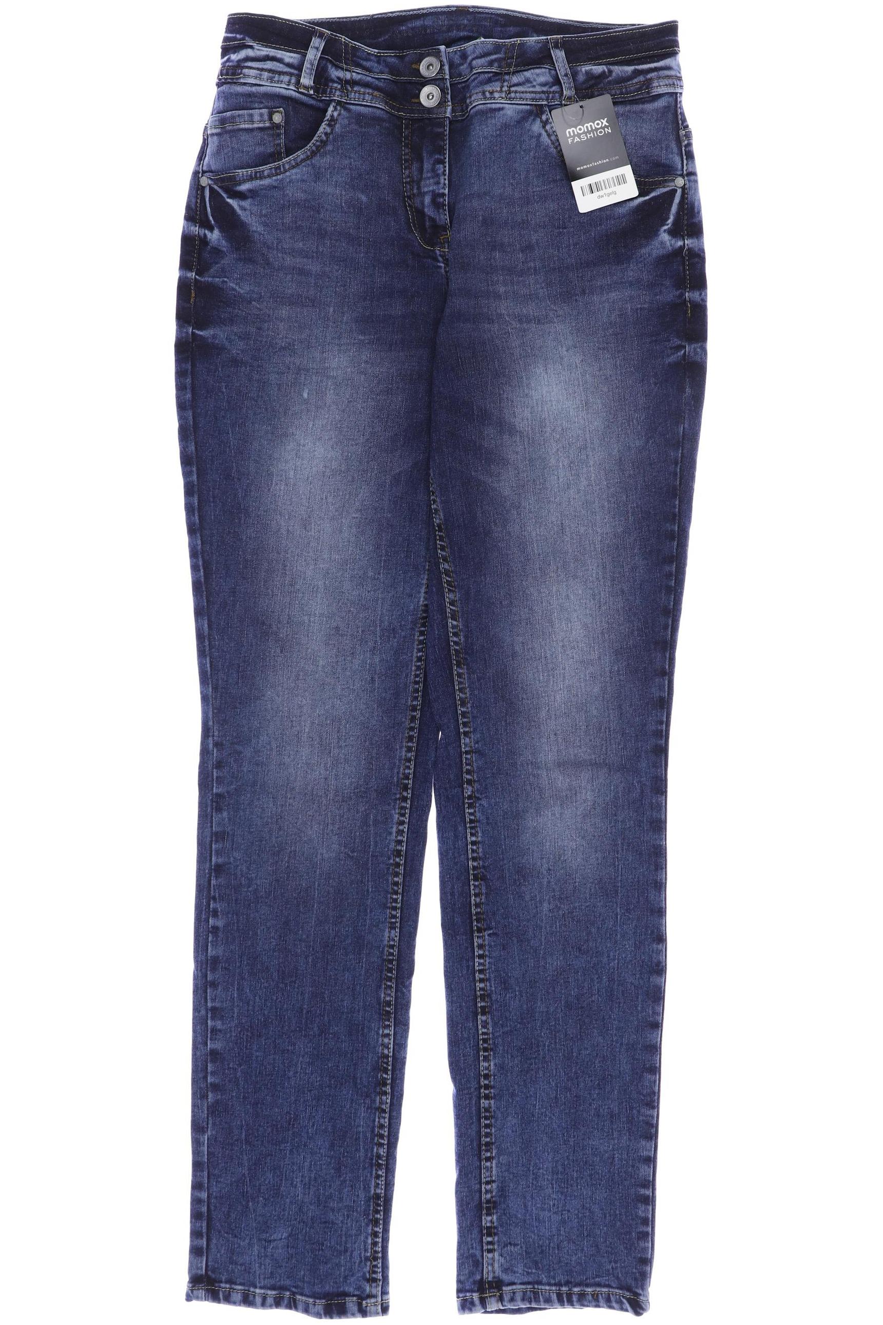 

CECIL Damen Jeans, blau