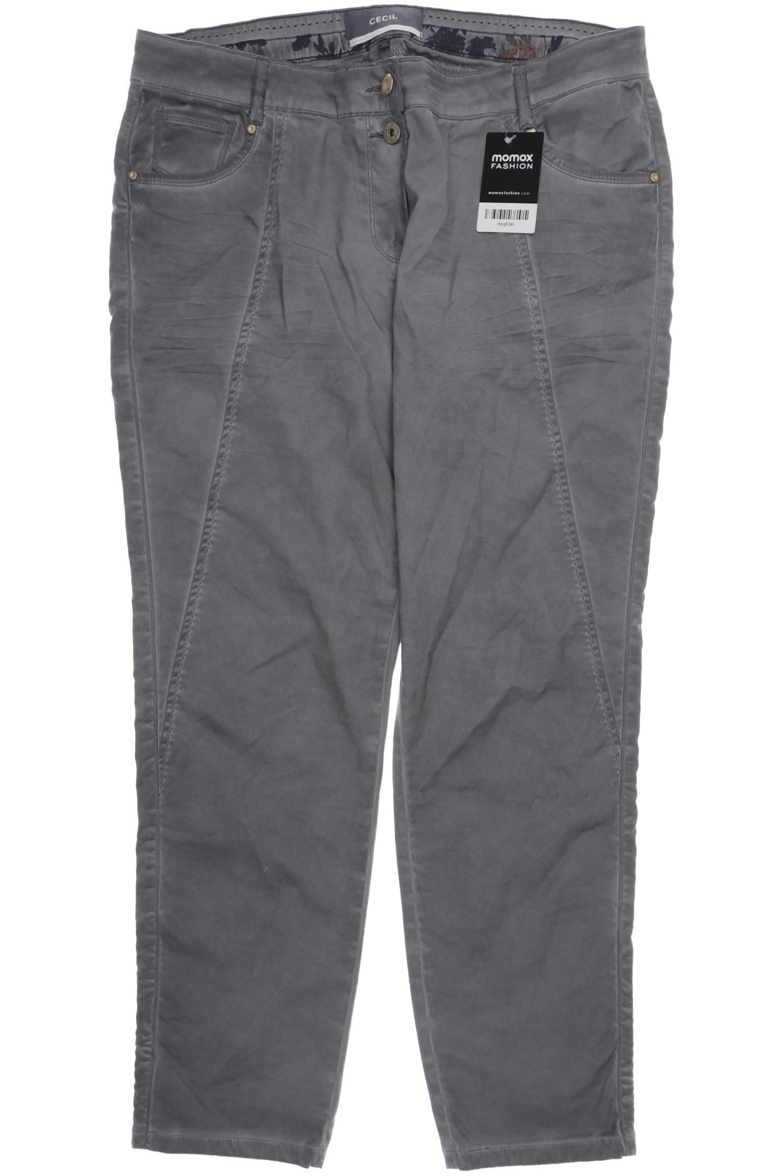 

CECIL Damen Jeans, grau