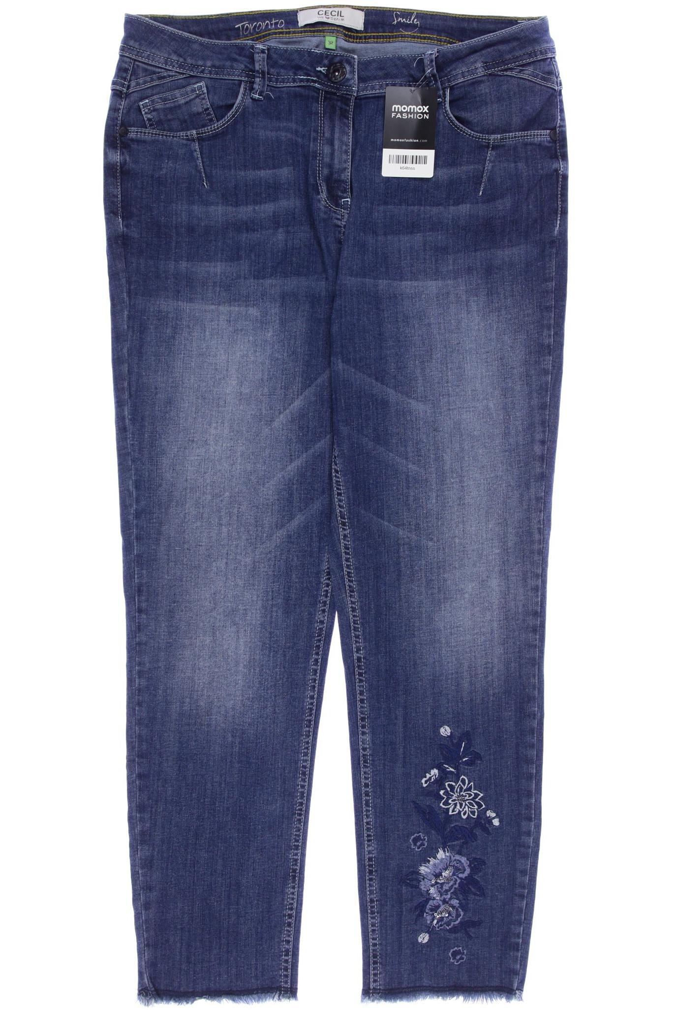 

Cecil Damen Jeans, blau, Gr. 32