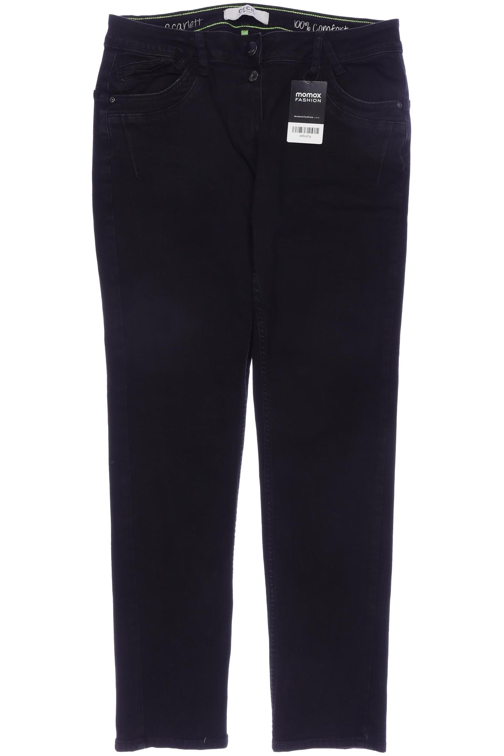 

Cecil Damen Jeans, schwarz, Gr. 31