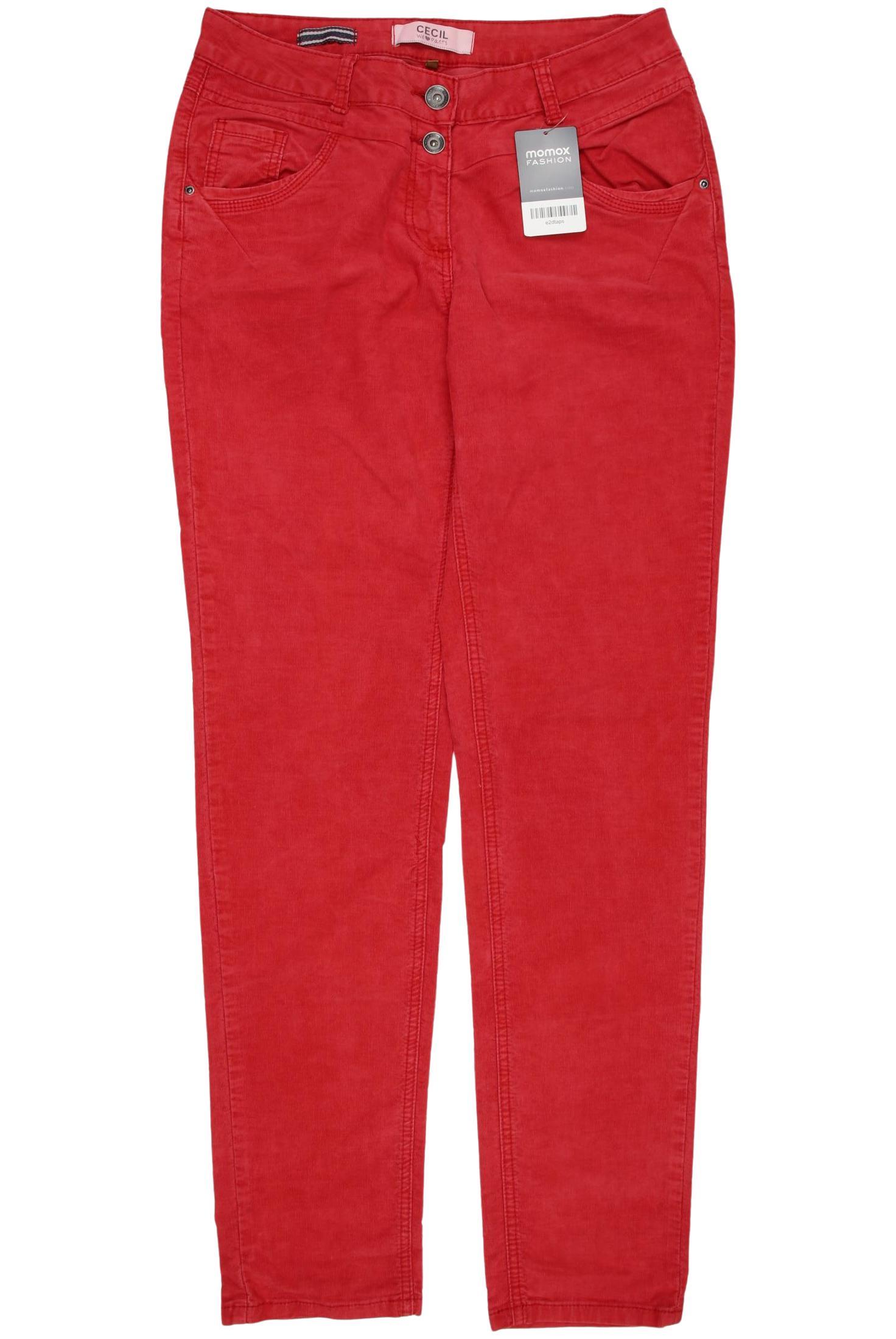 

Cecil Damen Jeans, rot, Gr. 29