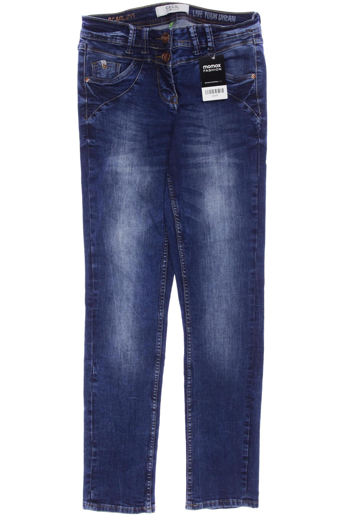 

Cecil Damen Jeans, marineblau, Gr. 26
